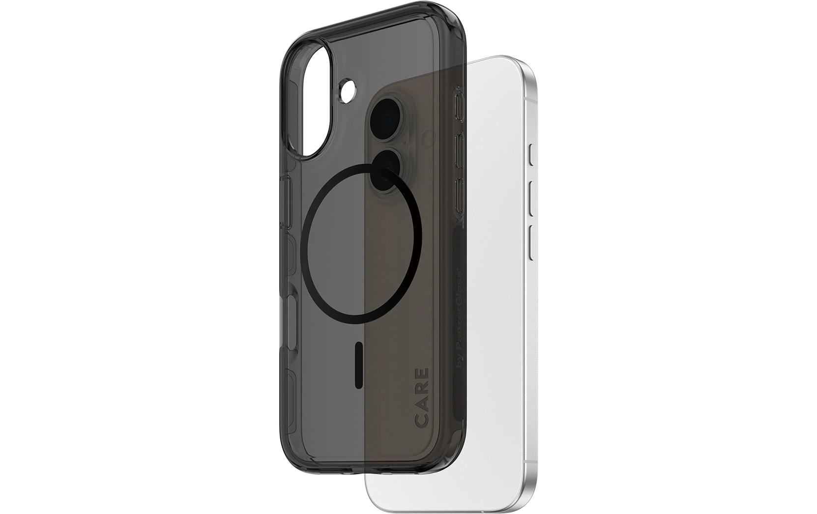 PanzerGlass Backcover CARE Flagship – für Apple iPhone 17 – semitransparent – TPU – MagSafe-kompatibel