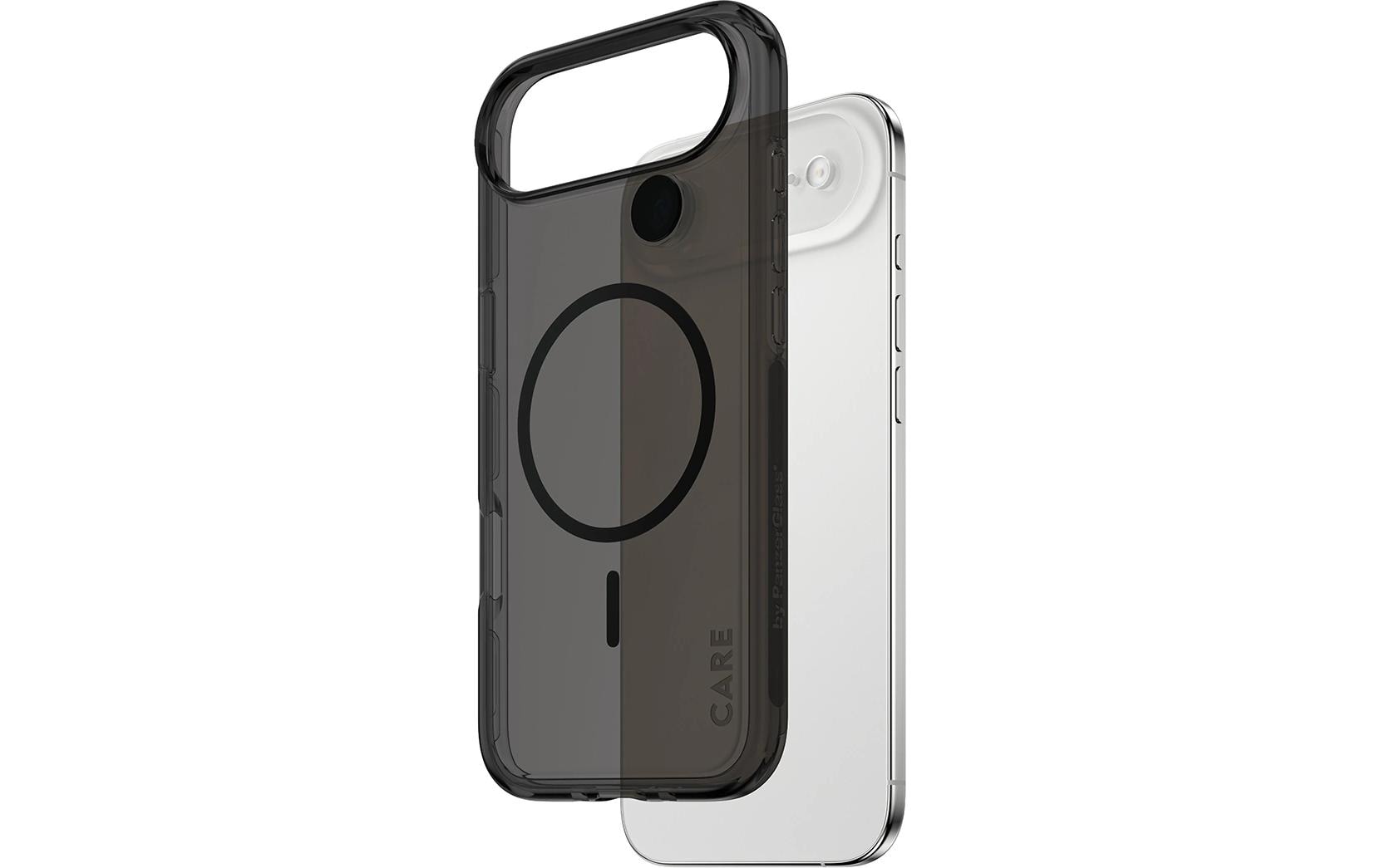 PanzerGlass Backcover – für Apple iPhone 17 Air – transparent/schwarz – MagSafe kompatibel