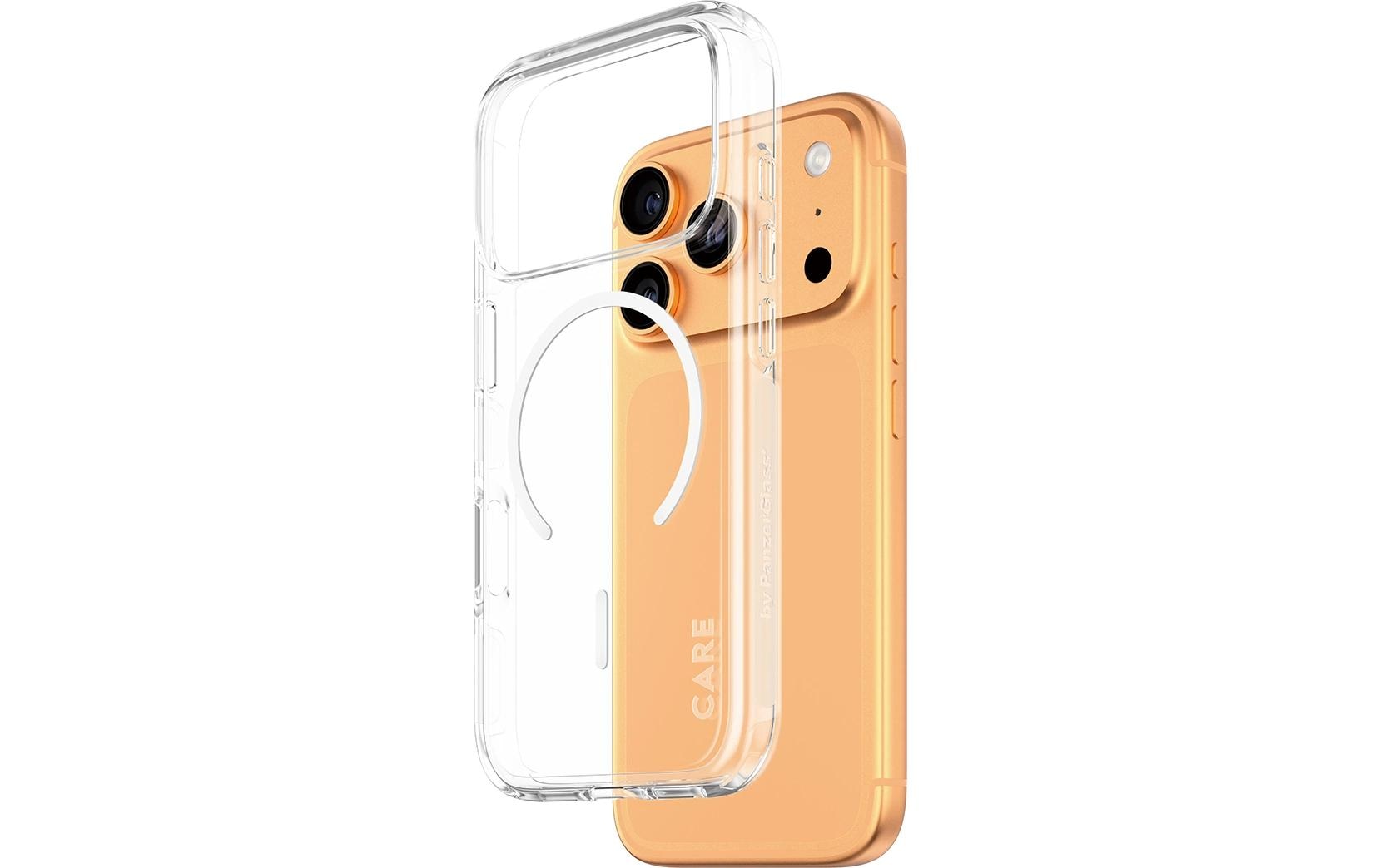 PanzerGlass Backcover – für Apple iPhone 17 Pro – transparent – MagSafe kompatibel