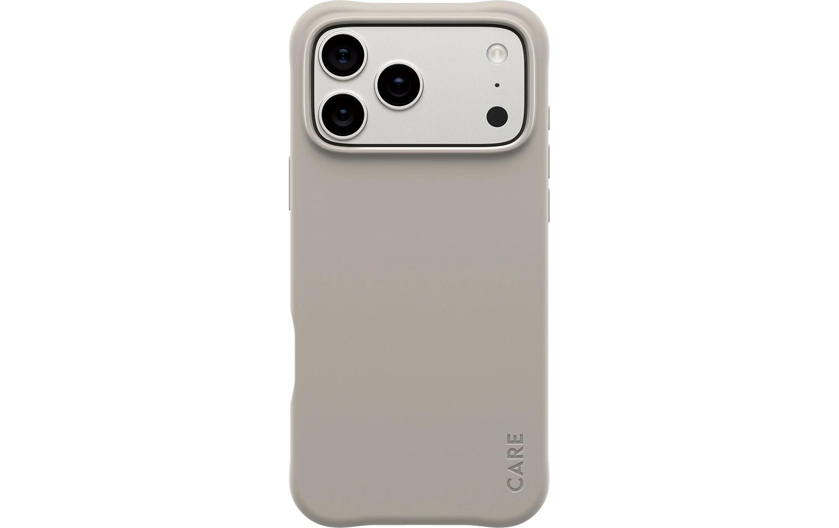 PanzerGlass Backcover CARE Samba – für Apple iPhone 17 Pro Max – beige – TPU, MagSafe-kompatibel