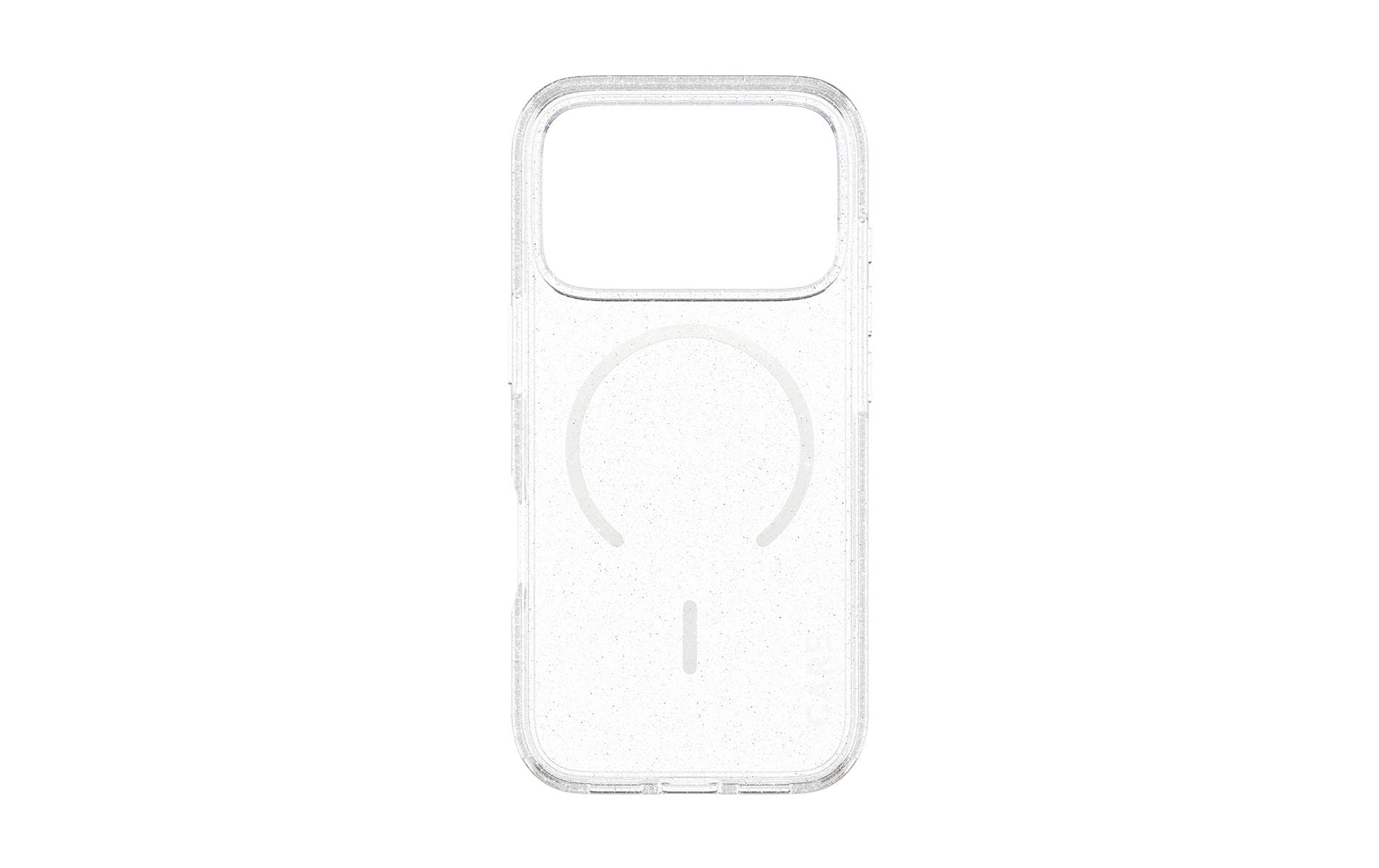PanzerGlass Backcover – für Apple iPhone 17 Pro – StarLit weiss – TPU, MagSafe-kompatibel