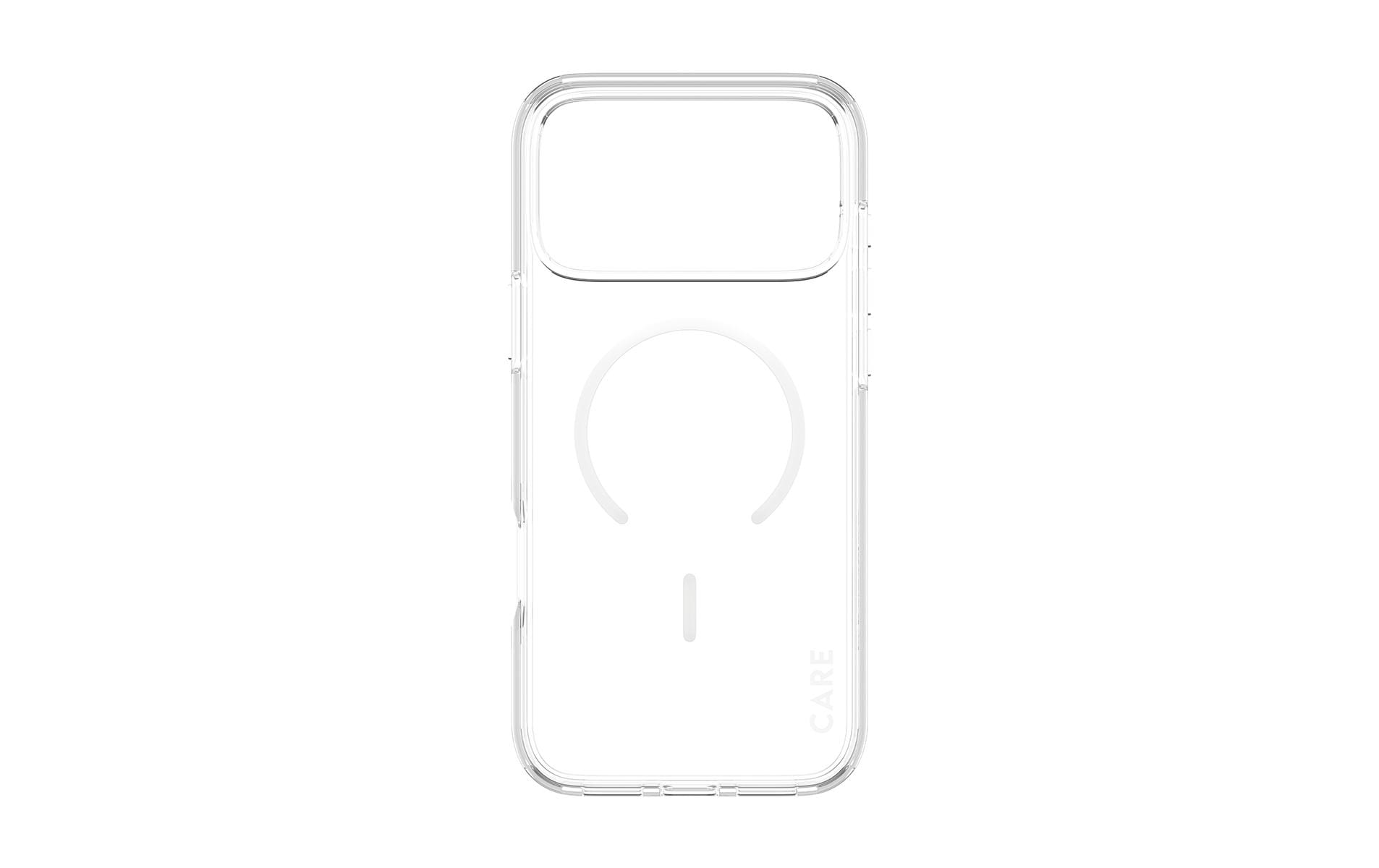 PanzerGlass Backcover Flagship Case – für Apple iPhone 17 Pro Max – transparent – TPU, MagSafe-kompatibel