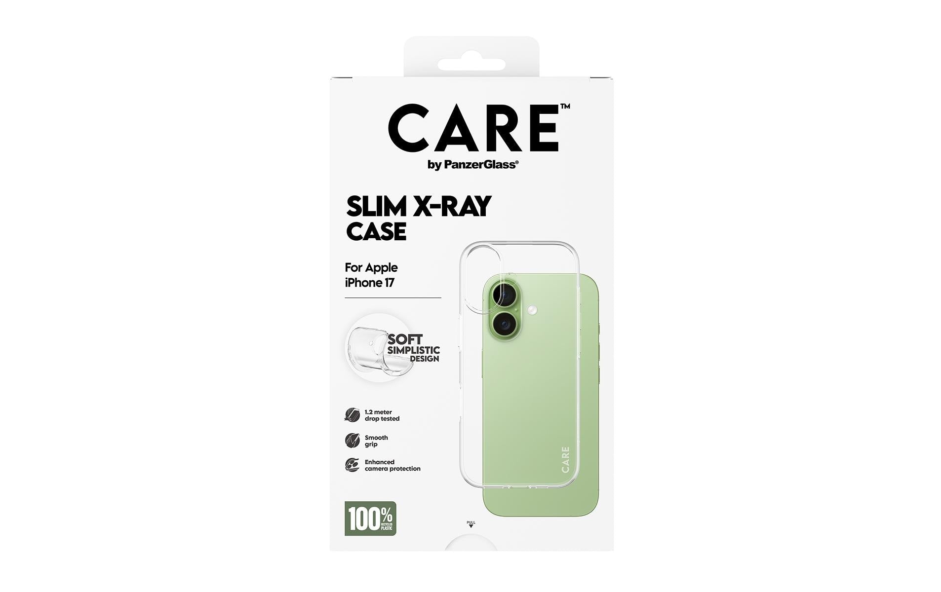 PanzerGlass Backcover – für Apple iPhone 17 – transparent