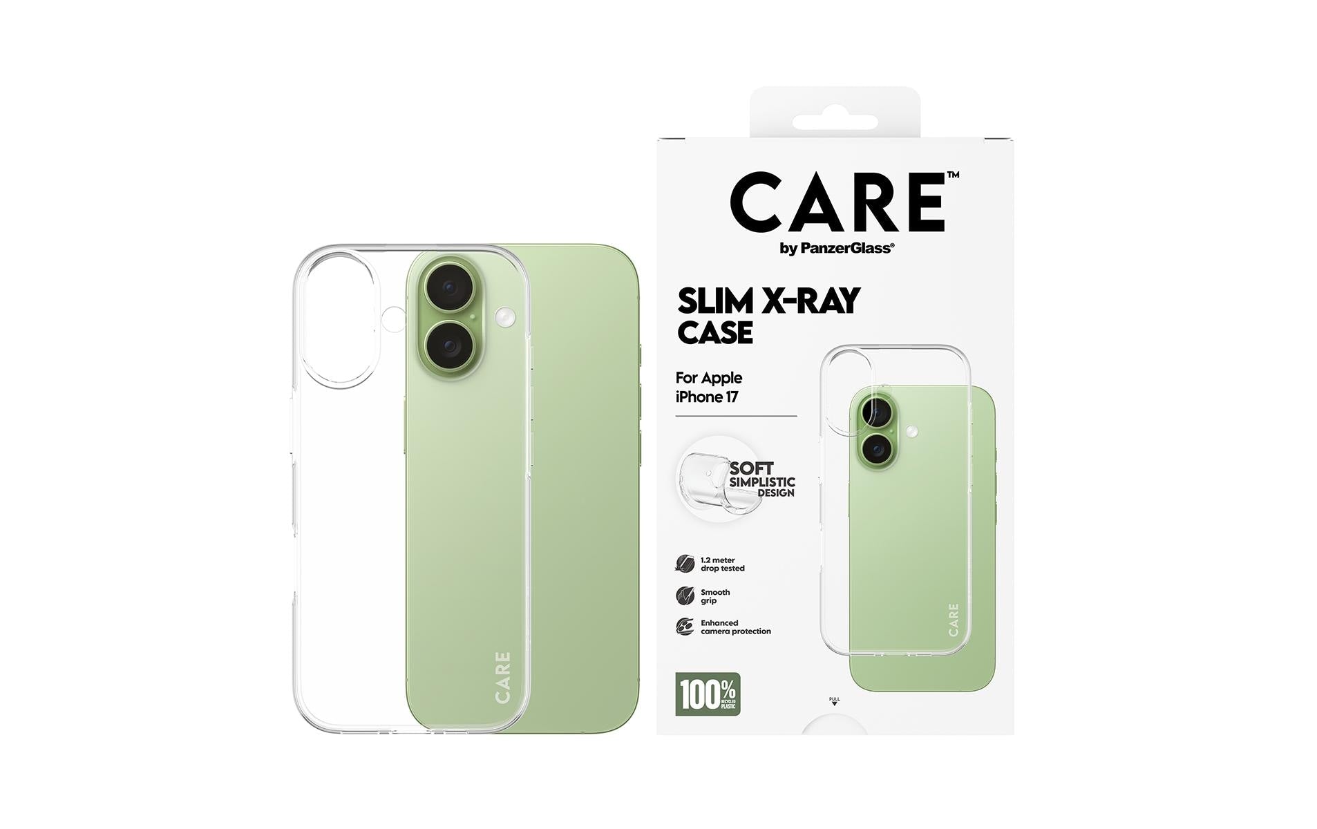 PanzerGlass Backcover – für Apple iPhone 17 – transparent