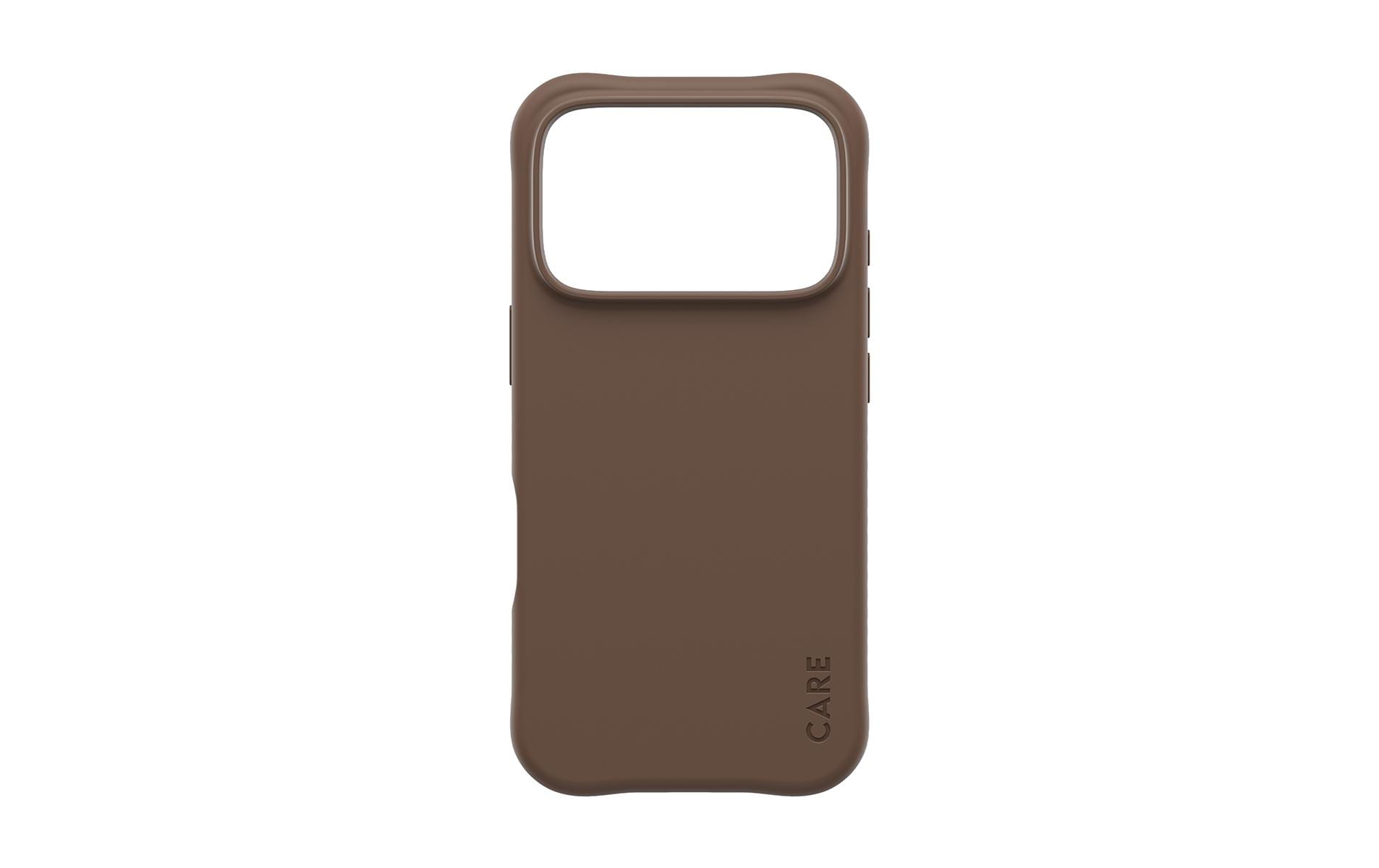 PanzerGlass Backcover CARE Fashionable Case Samba – für Apple iPhone 17 Pro – braun – TPU, MagSafe-kompatibel