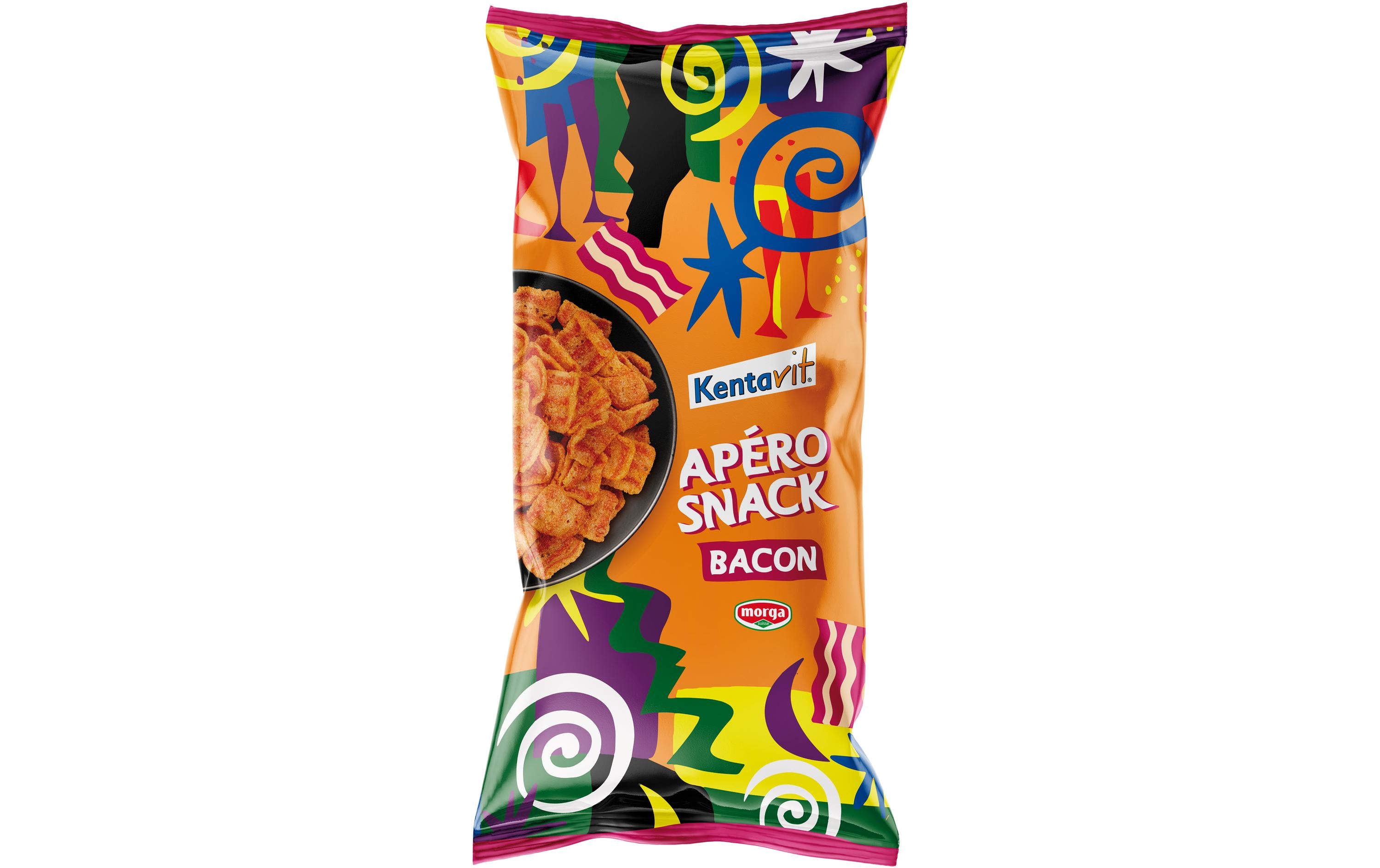 Morga Apéro-Snack – Nacho & Spezialitäten Chips – Bacon – 400 g