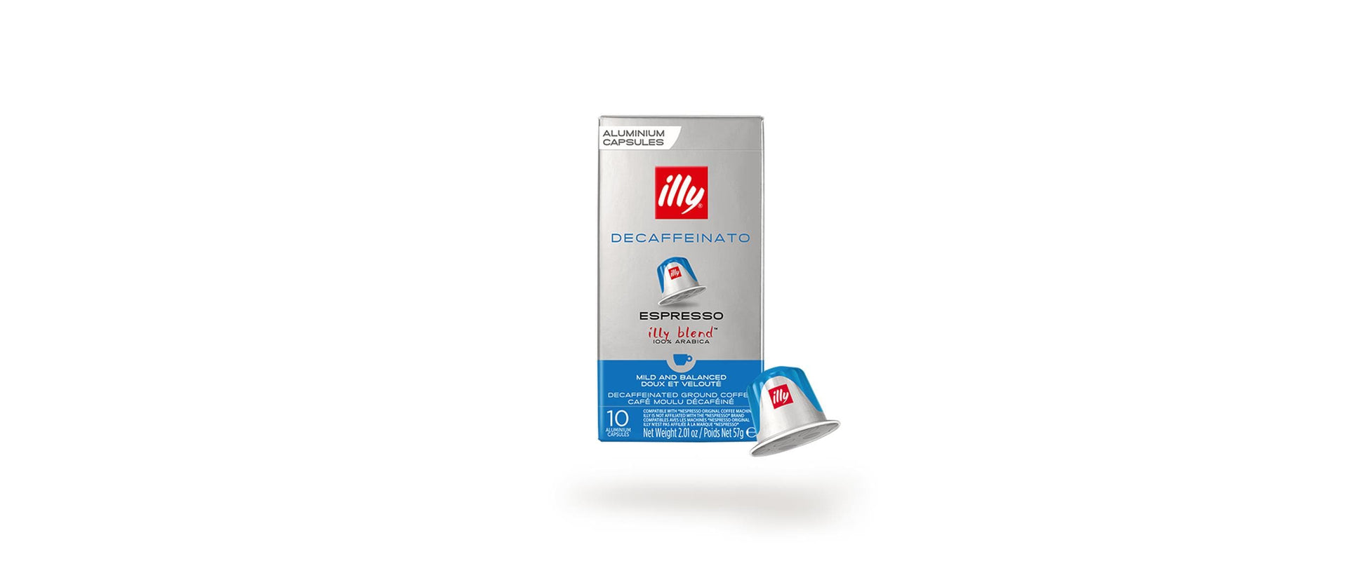 Illy Kapseln für Nespresso – Espresso, Intensität 7, 10 Kapseln