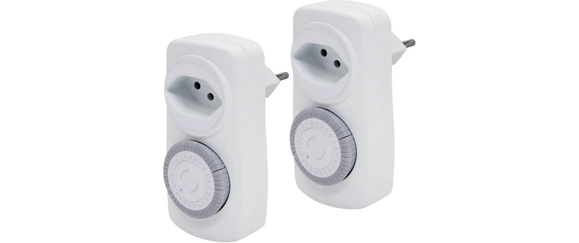 Steffen Mechanische Zeitschaltuhr (DIN-Schiene) – 24 h, IP20, 230 V/10 A – Weiss – 1204488