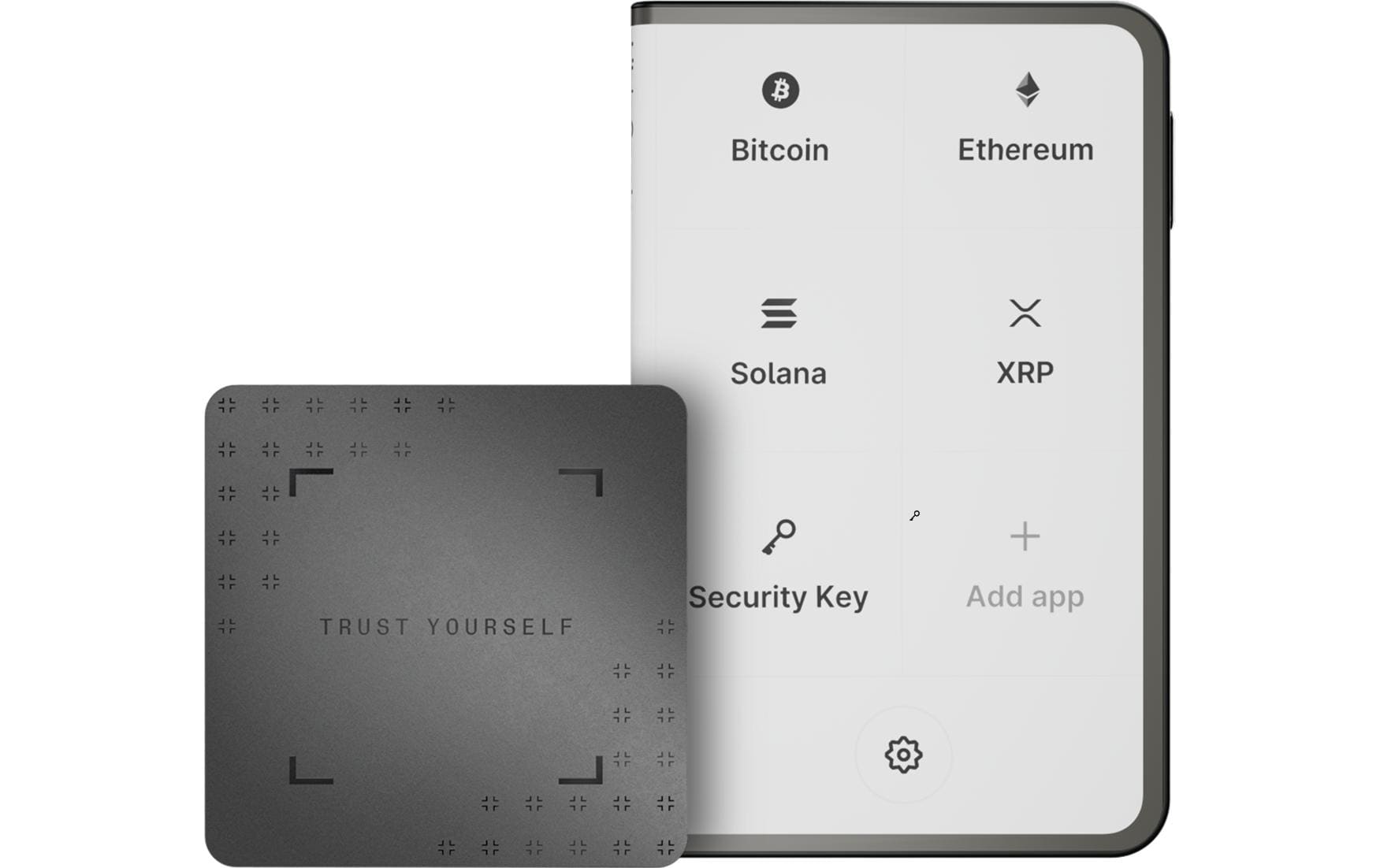 Ledger Stax Speichergerät – Bluetooth, inkl. Recovery Key und Backup-Funktion, für Windows