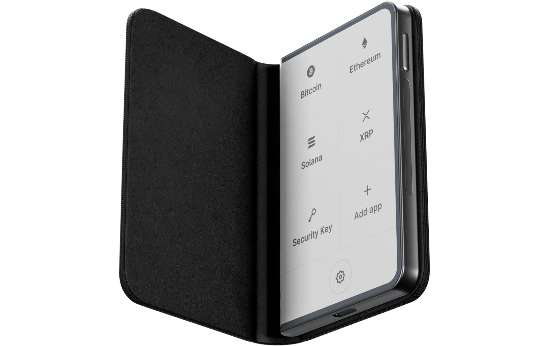 Ledger Stax Speichergerät – Bluetooth, inkl. Recovery Key und Backup-Funktion, für Windows