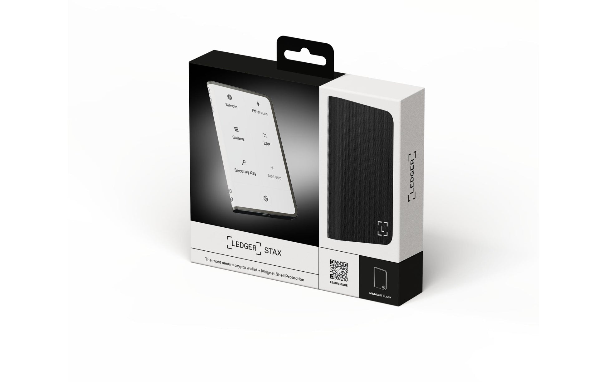 Ledger Stax Speichergerät – Bluetooth, inkl. Recovery Key und Backup-Funktion, für Windows
