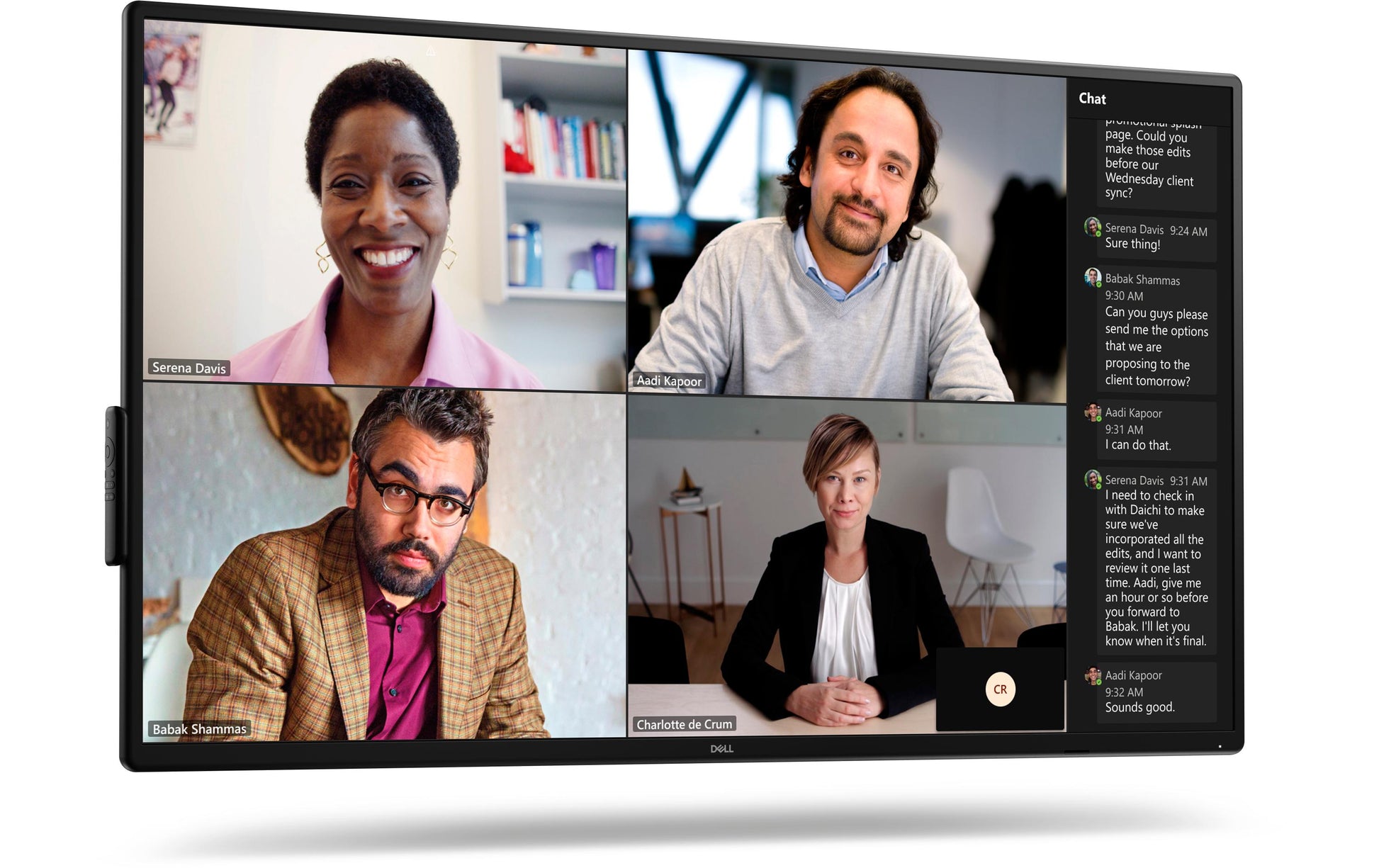 Dell Digital Signage Flachbildschirm – Pro 55 Plus, 4K Ultra HD, Schwarz