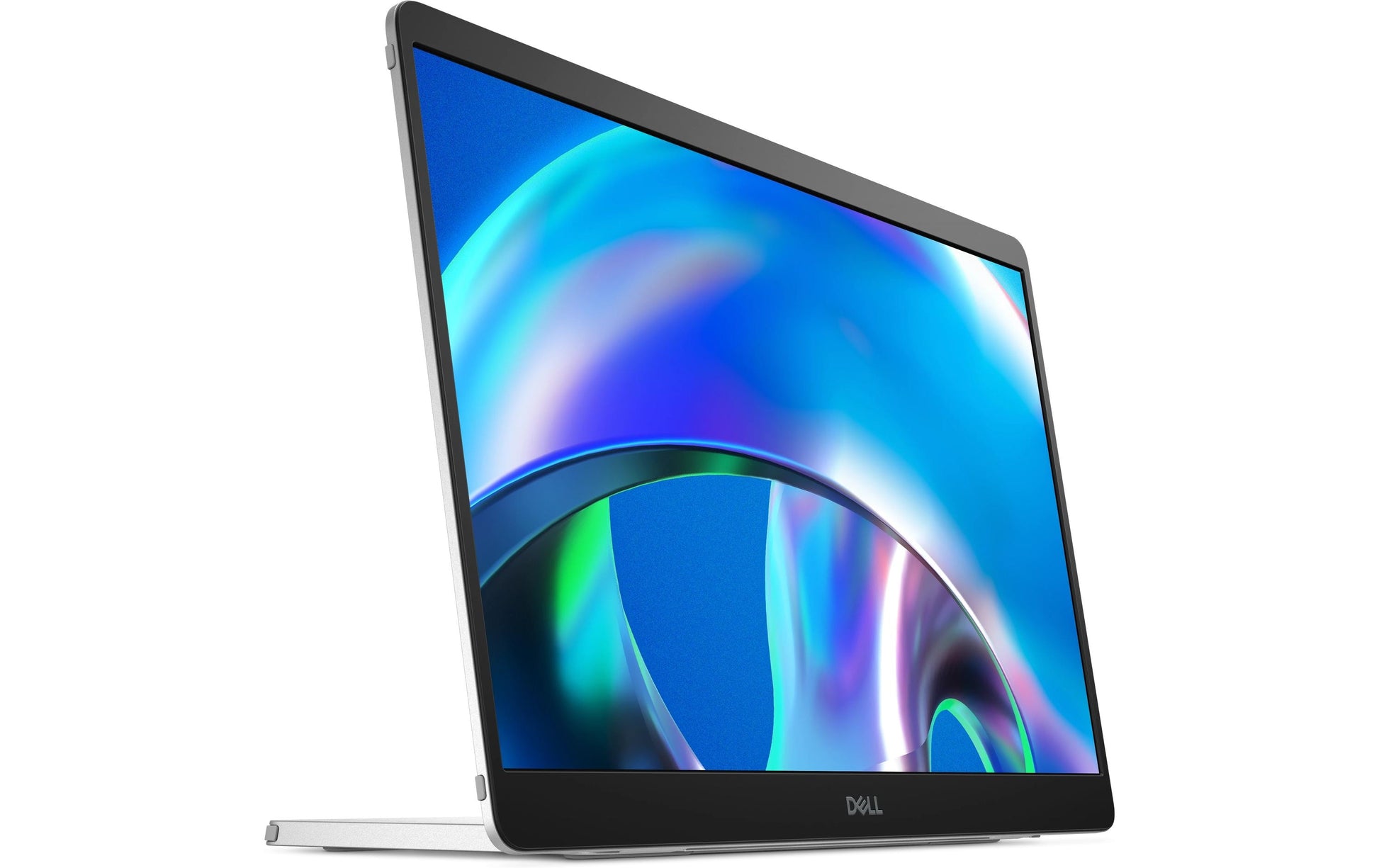 Dell Pro 14 Plus – Tragbarer Monitor, 14", 1920 × 1200 (WUXGA), IPS, 60 Hz, 400 cd/m², USB-C, USB-Hub, Silber