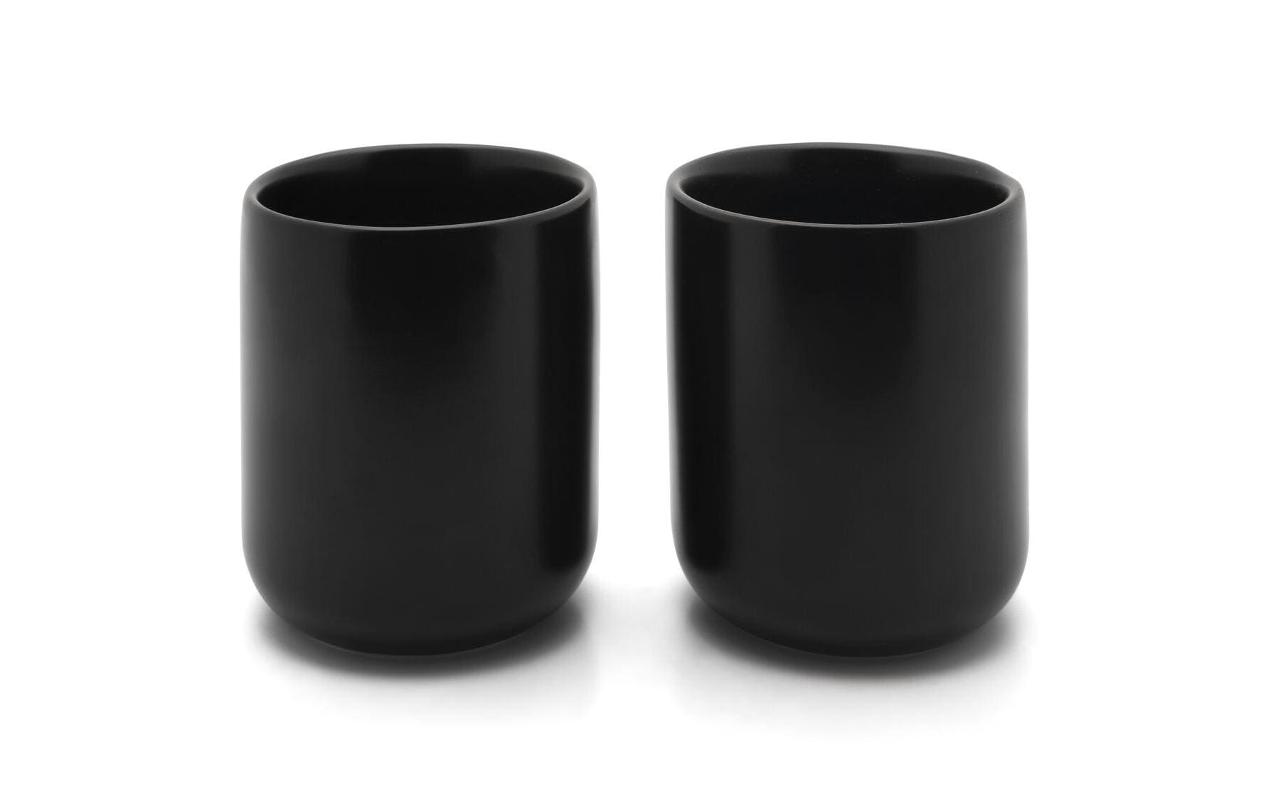 Bredemeijer Teetasse – 200 ml, Ø 7,9 cm, Keramik, Schwarz, mit Unterteller