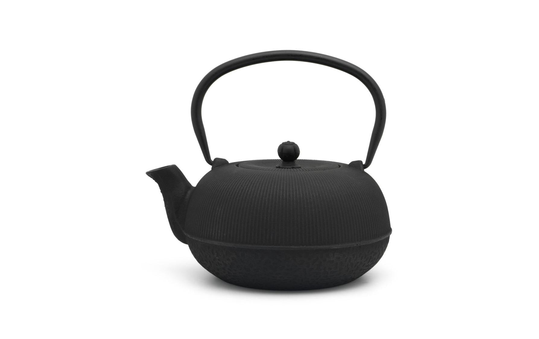 Bredemeijer Teeset Sichuan – 3-teiliges Set, 1 l, Gusseisen/Edelstahl, mit Deckel, Edelstahlfilter