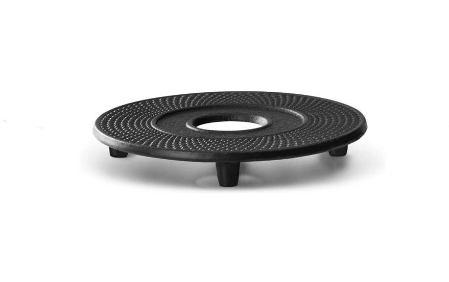 Bredemeijer Teekannen-Untersatz aus Gusseisen, für Ø 13,4 cm, schwarz