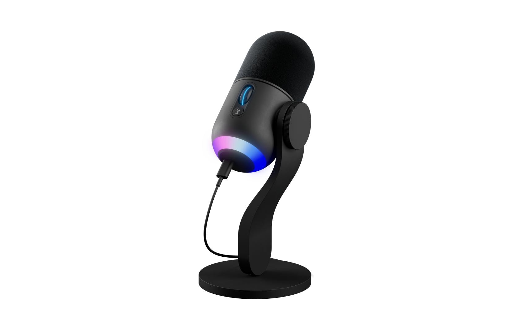 Logitech G Yeti GX Tischmikrofon – USB-C, Superniere, 24 Bit/96 kHz, für Windows/Mac, Schwarz