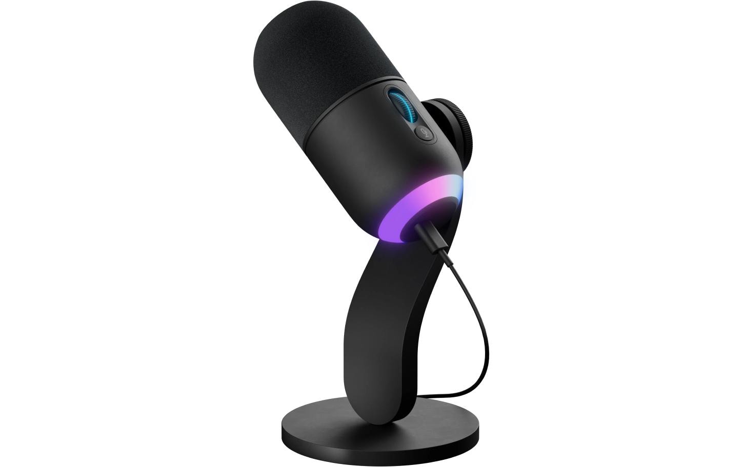 Logitech G Yeti GX Tischmikrofon – USB-C, Superniere, 24 Bit/96 kHz, für Windows/Mac, Schwarz