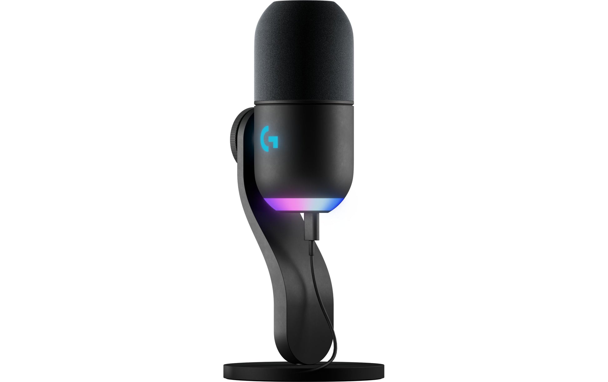 Logitech G Yeti GX Tischmikrofon – USB-C, Superniere, 24 Bit/96 kHz, für Windows/Mac, Schwarz