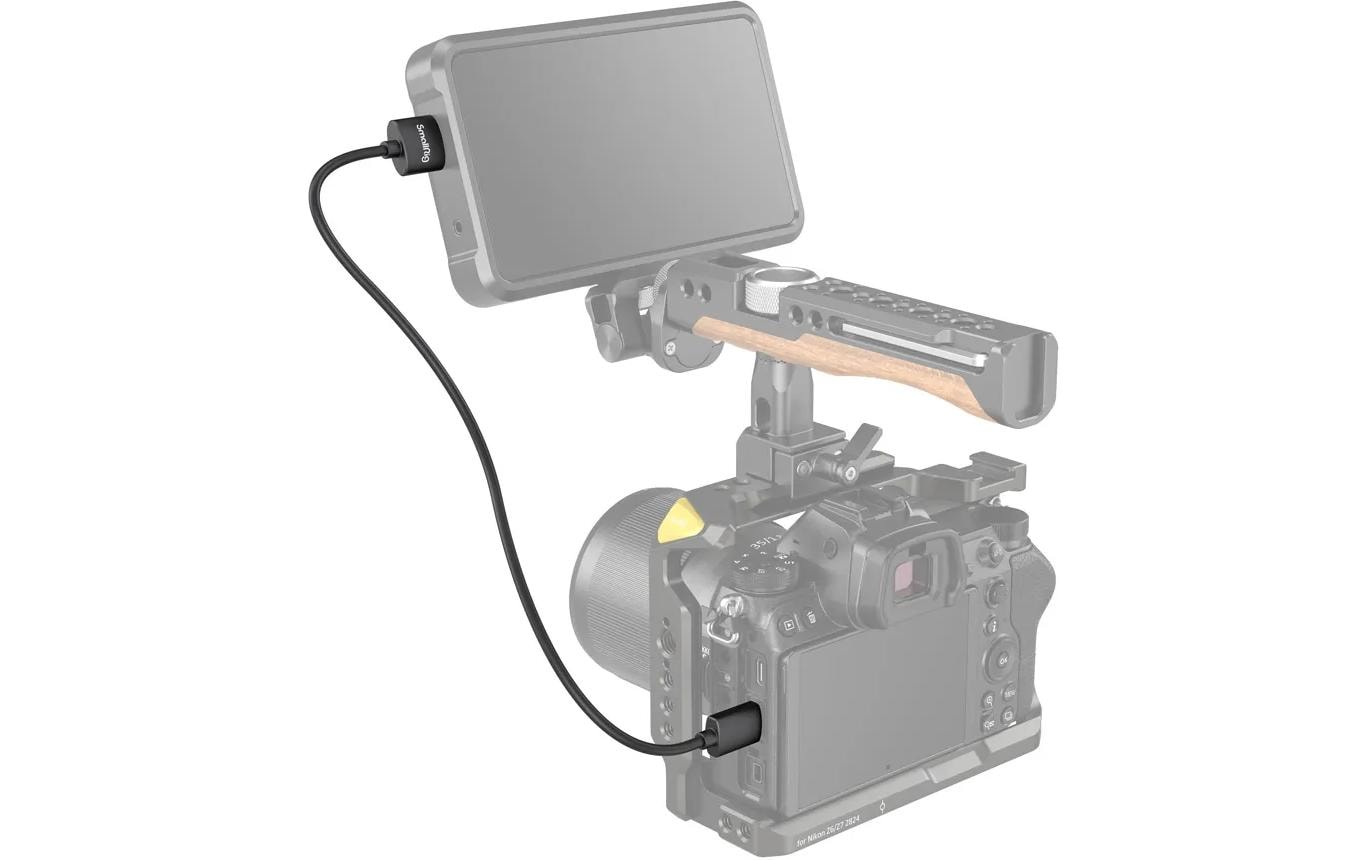 SmallRig Mini-HDMI auf HDMI Kabel HDMI 2.0 – 4K 60 Hz – 0,35 m