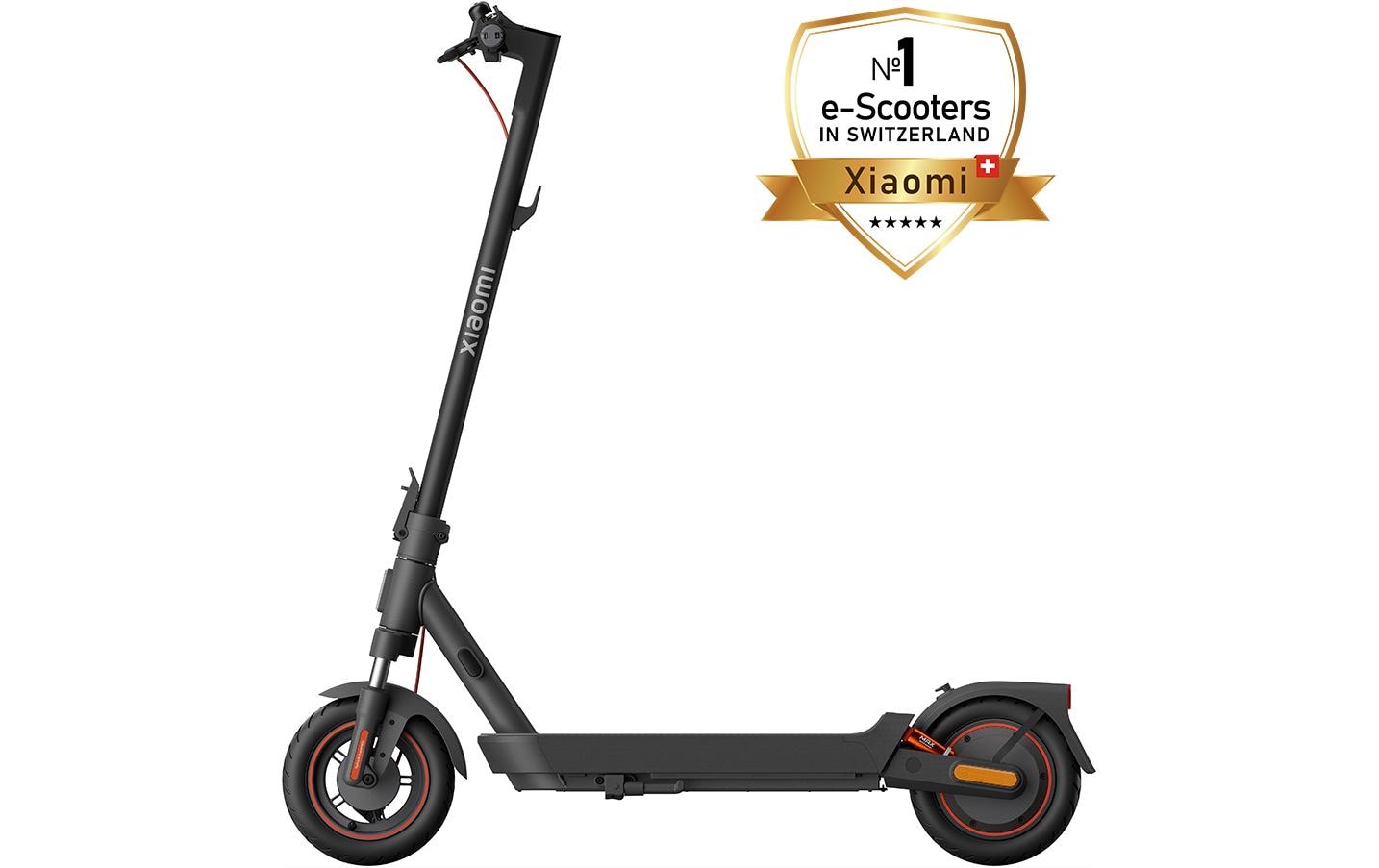 Xiaomi 5 Max E-Scooter – 60 km Reichweite, 1 000 W – 20 km/h – 10" Räder – ab 14 Jahren – Schwarz