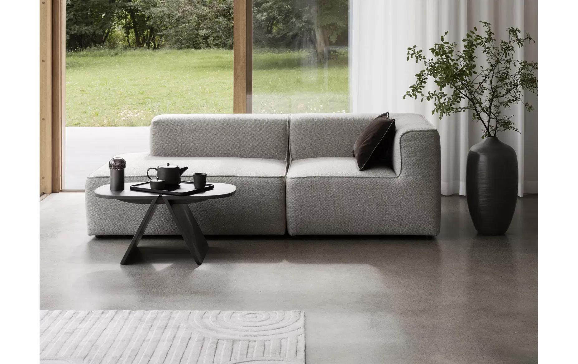 Blomus Teekanne KUMI – 1 l, 22,0 × 14,0 × 12,0 cm, Keramik, Grau, spülmaschinenfest, mikrowellengeeignet