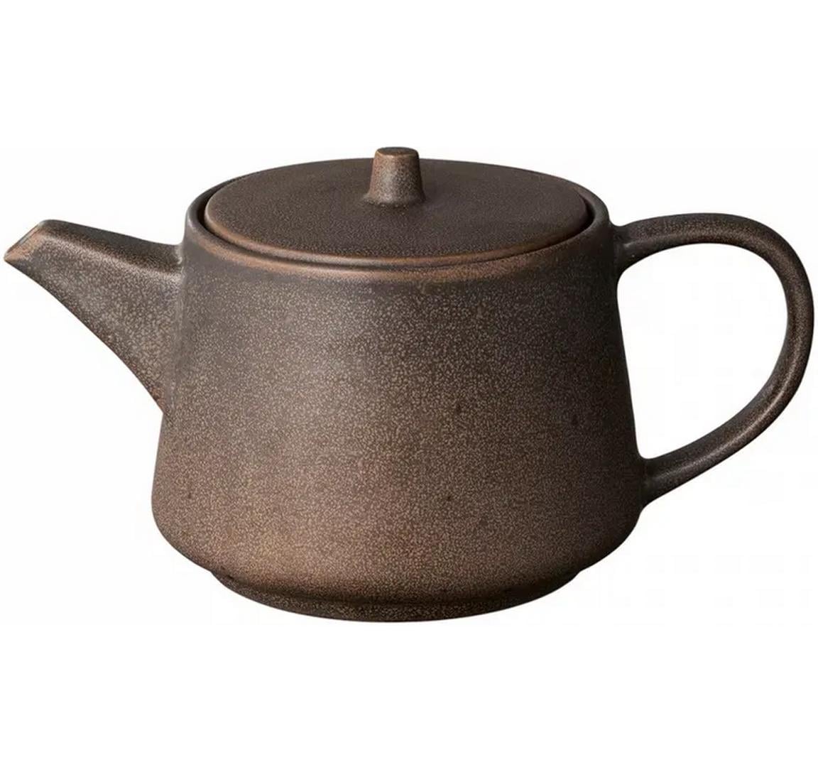 Blomus Teekanne KUMI – 1 l, 22,0 × 14,0 × 12,0 cm, Keramik, Grau, spülmaschinenfest, mikrowellengeeignet
