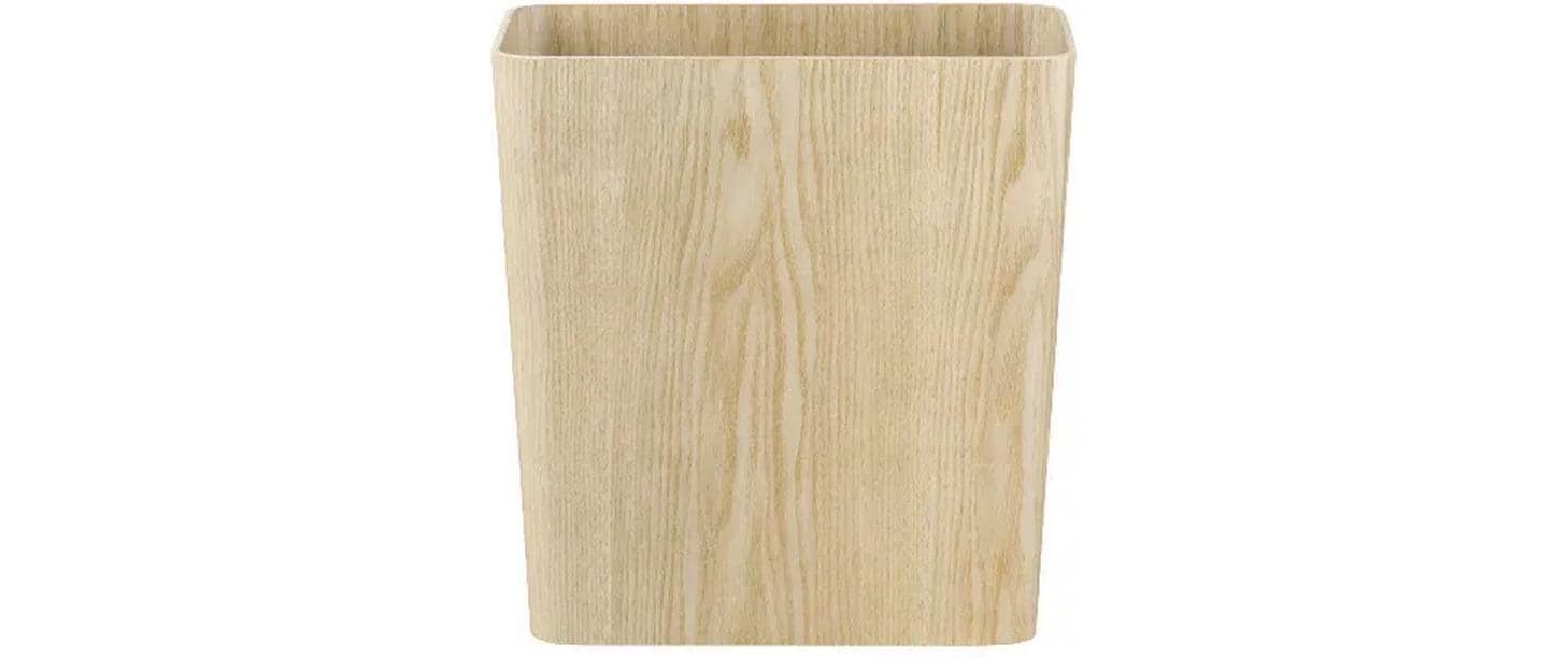 Blomus Papierkorb WILO – 9 l – Holz, rechteckig – Eiche