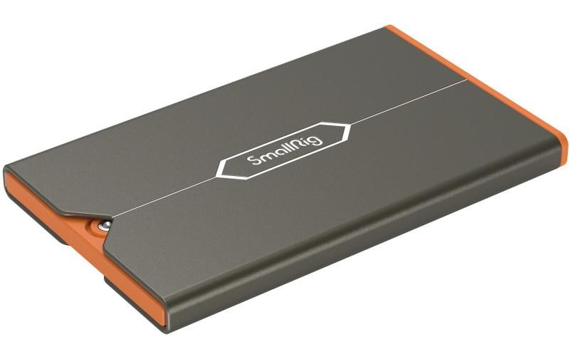 SmallRig 4107 Speicherkartenetui – 8-Fach, CFexpress Typ A, SD, microSD – ABS, Aluminium, PC – Orange