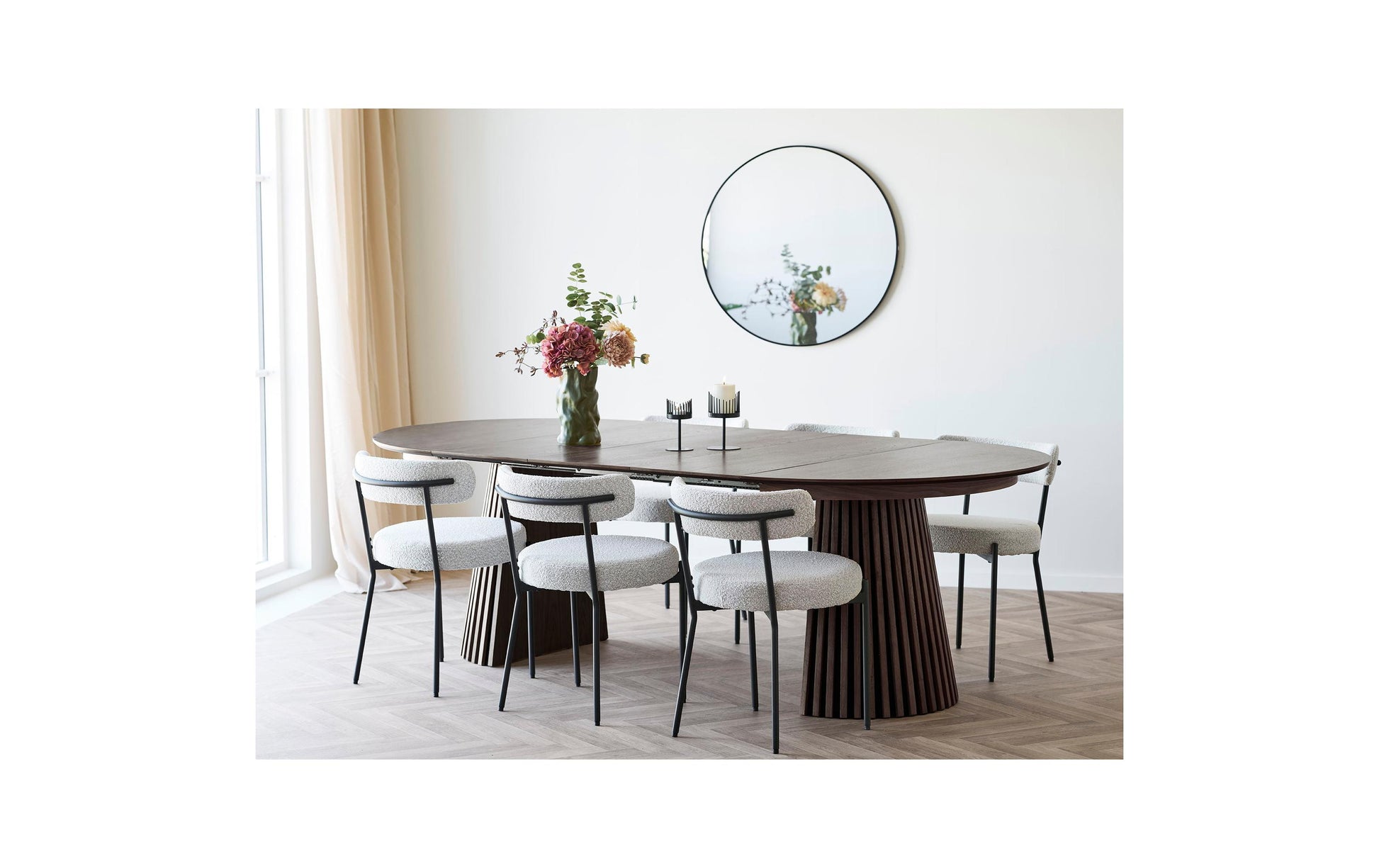 House Nordic Kunstblumenstrauss Dahlie – 25 × 30 × 68 cm – Kunststoff, mehrfarbig