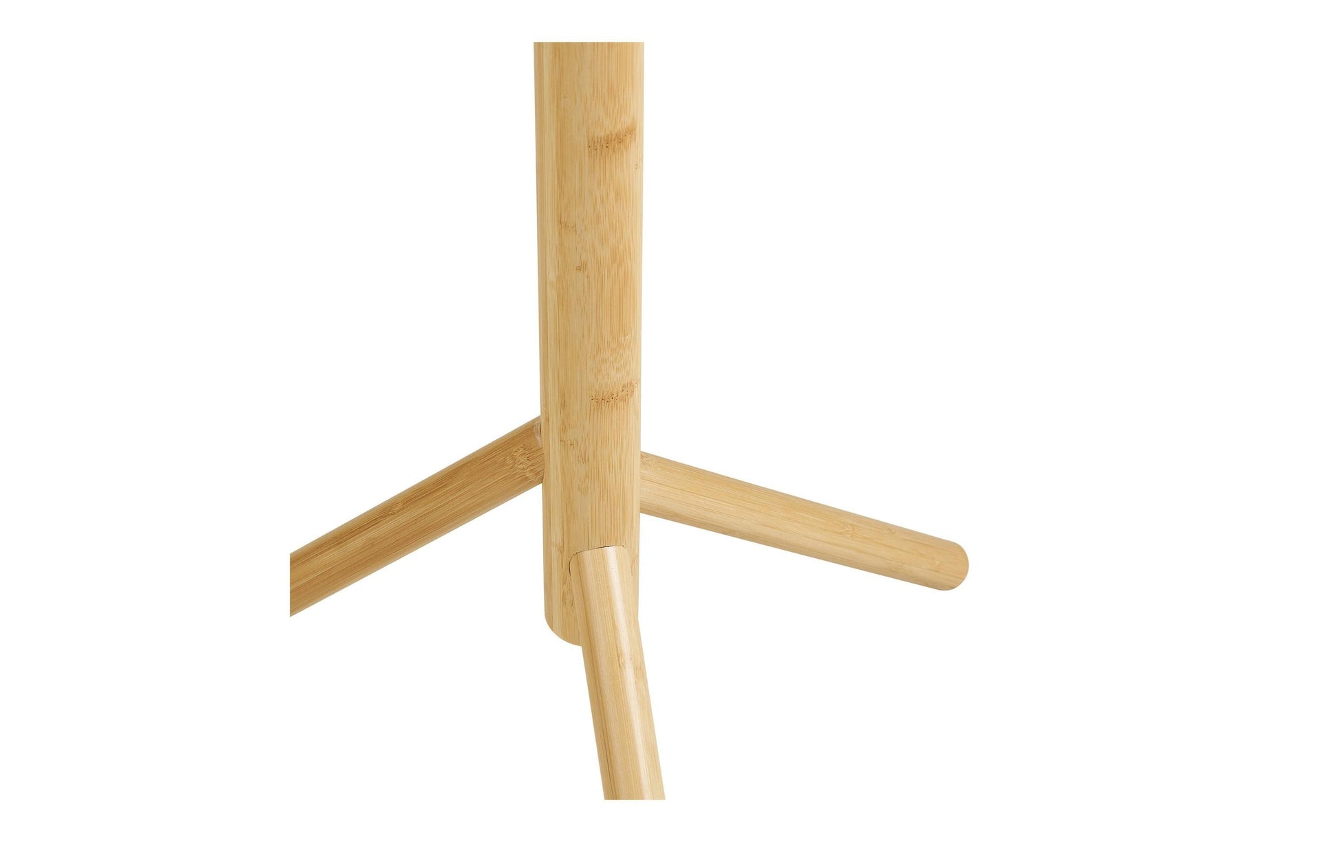 House Nordic Garderobenständer – Bambus, Braun, 50 × 50 × 163 cm