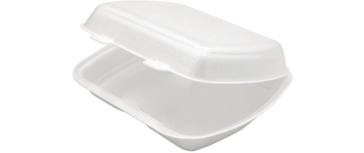 Weita Menübox mit Klappdeckel, einteilig, 24×21×7 cm, Karton, weiss