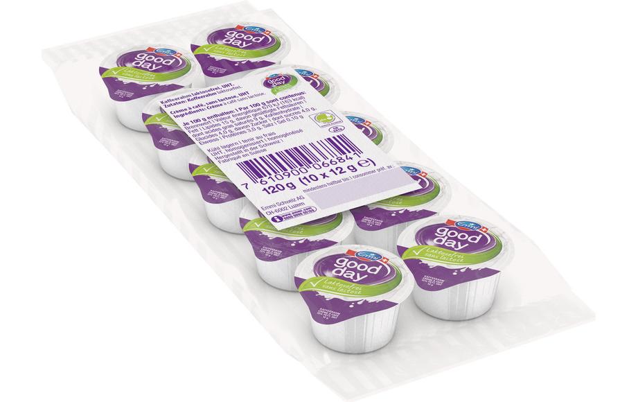 Emmi milch Kaffeerahm UHT Portionen, laktosefrei, 15% Fett