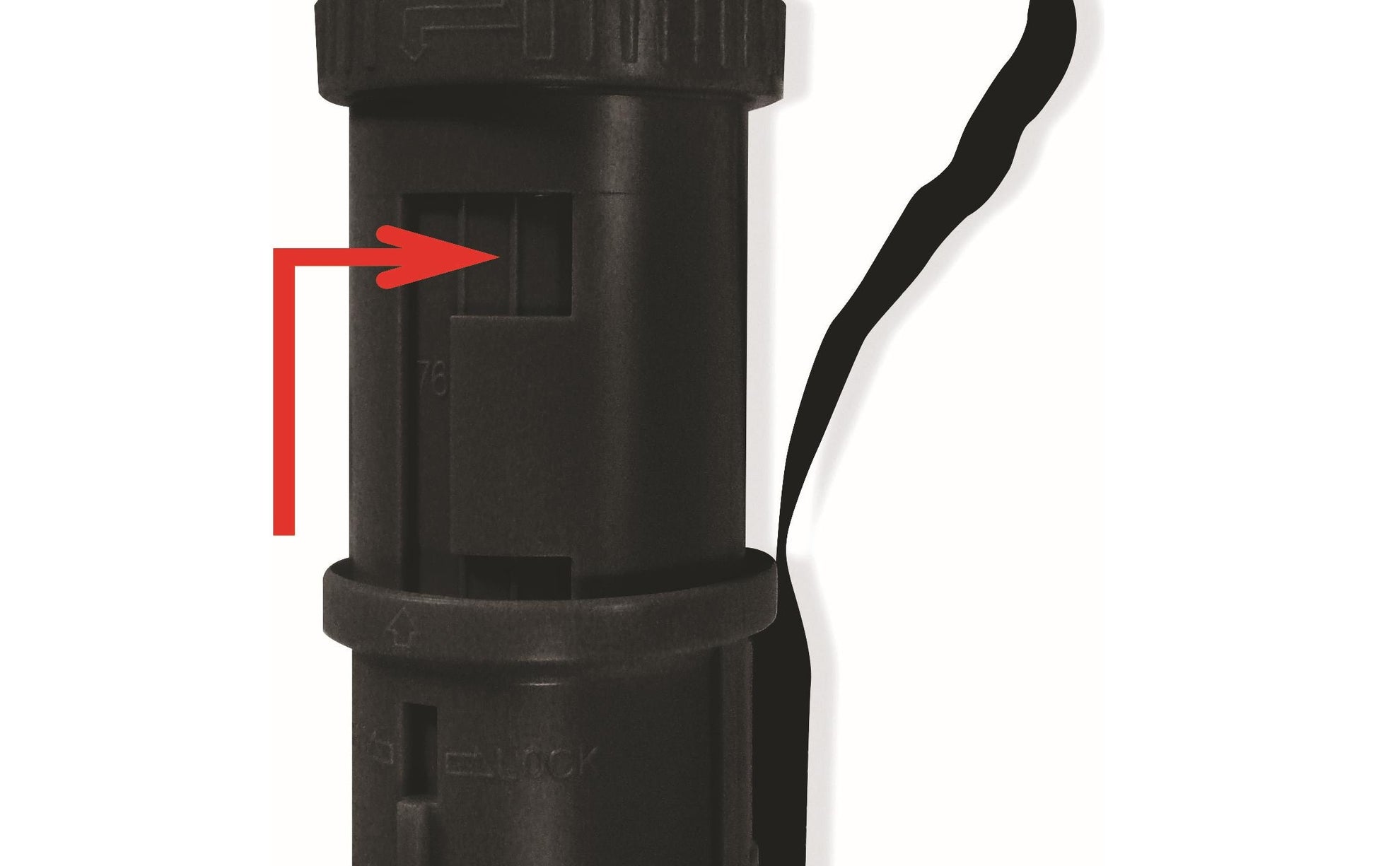 ARDA Zeichnungsrolle – Länge 70 cm, Durchmesser 7,5 cm, mit Deckel, mit Schultergurt, Schwarz/Grün, Kunststoff, 1 Stück