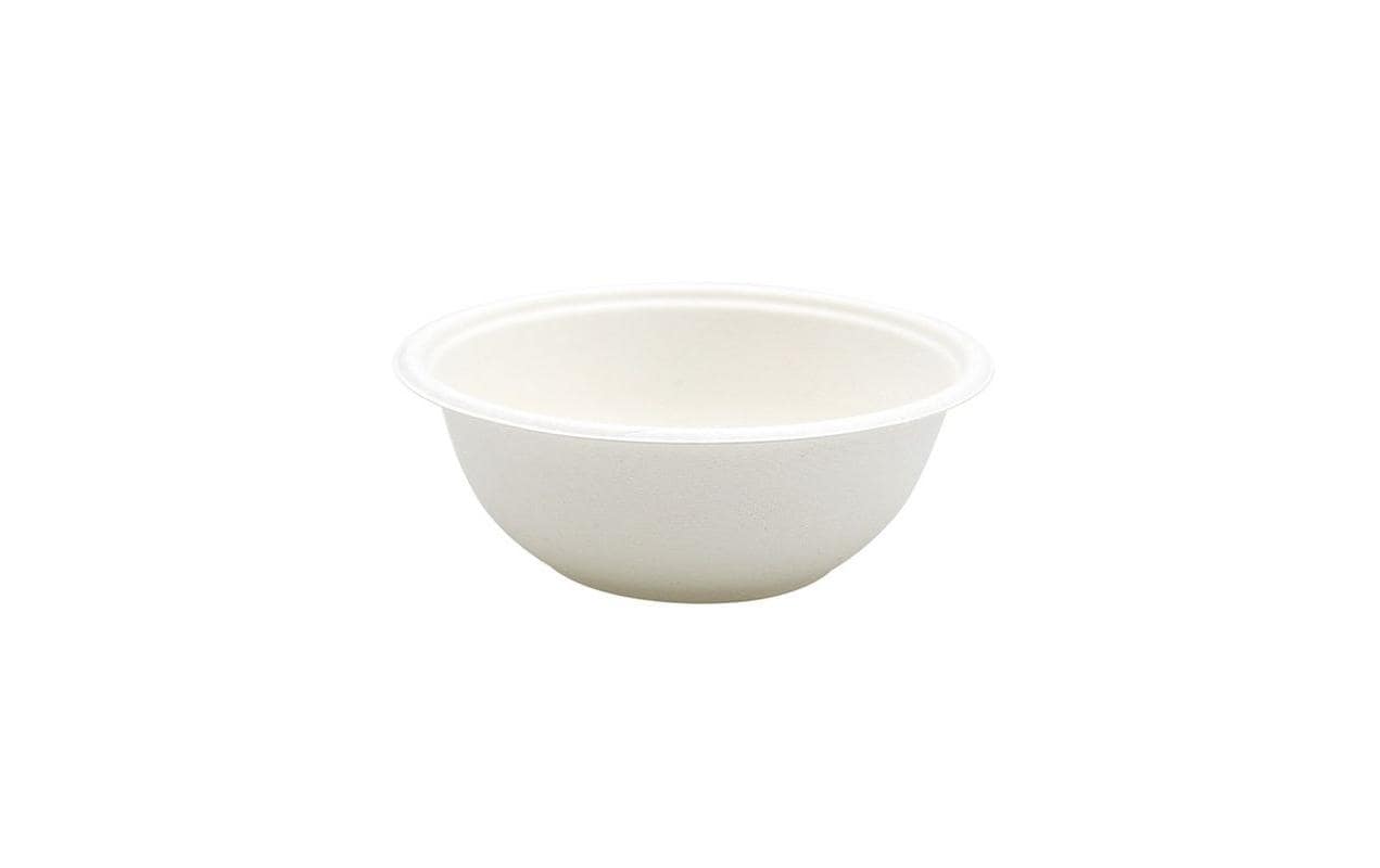 Verive Schale, Bagasse (Zuckerrohr) – 340 ml, weiss – 50 Stk.