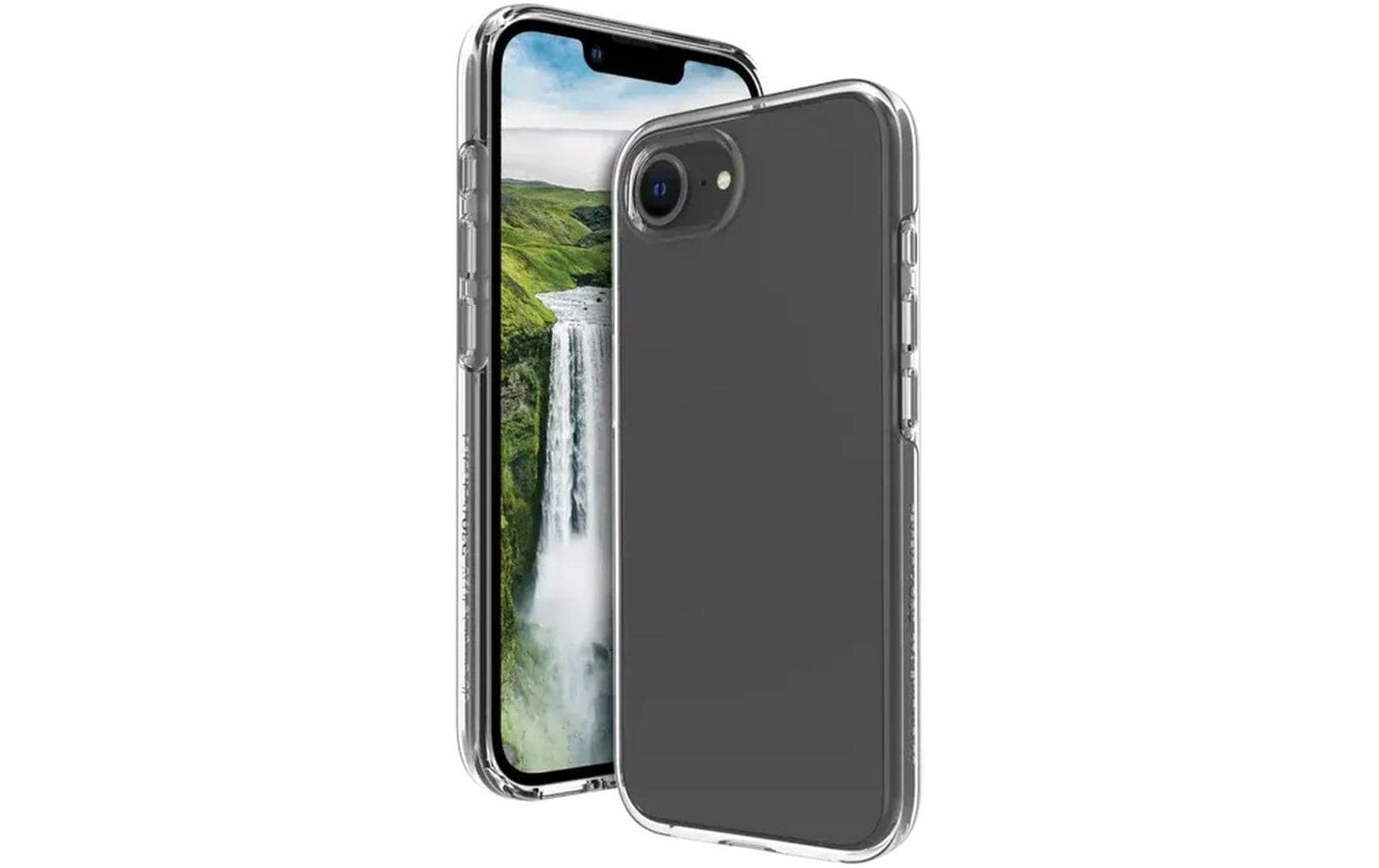 dbramante1928 Iceland Ultra D3O – Backcover – für Apple iPhone 16e, Recycling-Kunststoff, transparent