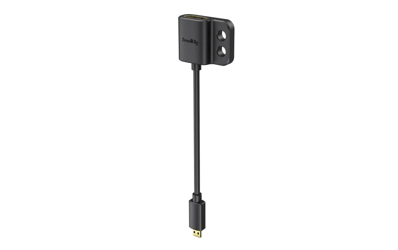 SmallRig Micro-HDMI auf HDMI Kabel HDMI 2.0 4K 60 Hz – 0,14 m