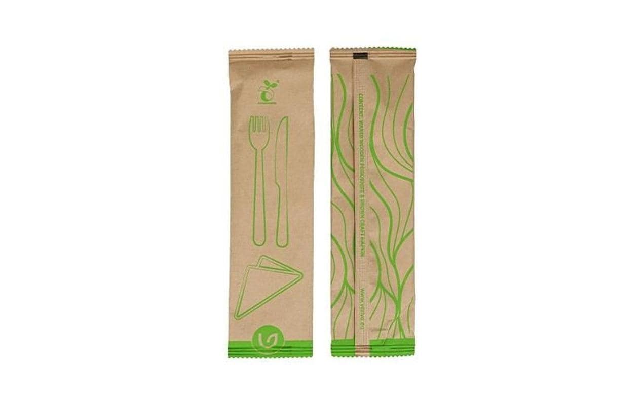 Verive Besteck-Set 3-teilig, Holz