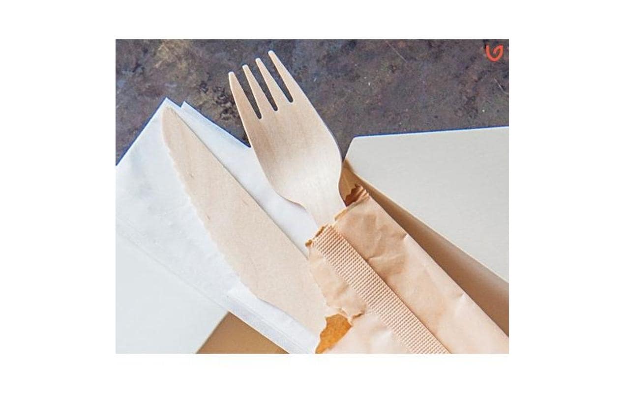 Verive Besteck-Set 3-teilig, Holz