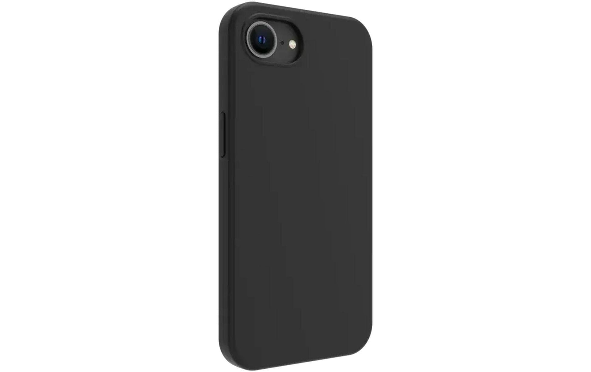 dbramante1928 Backcover – für Apple iPhone 16, Silikon, Night Black, kabelloses Laden
