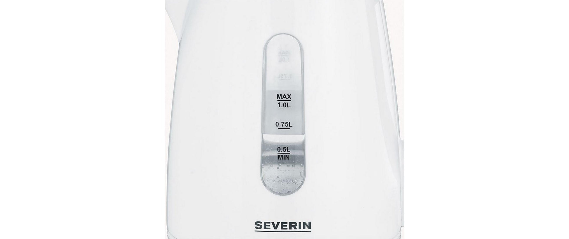 Severin Wasserkocher – 1 l, Kunststoff, Weiss, WK3411