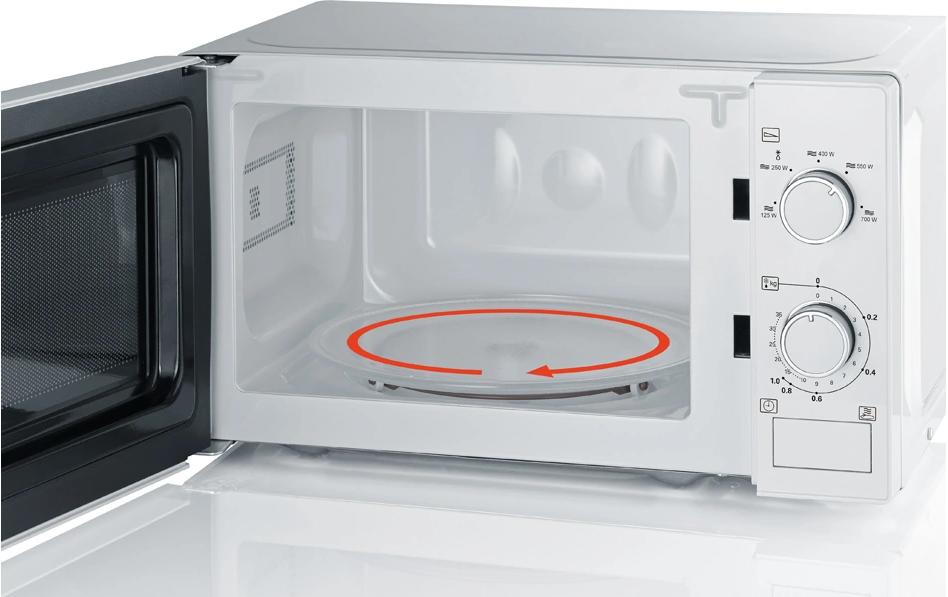 Severin Mikrowelle MW 7770 – 20 l, 700 W – weiss