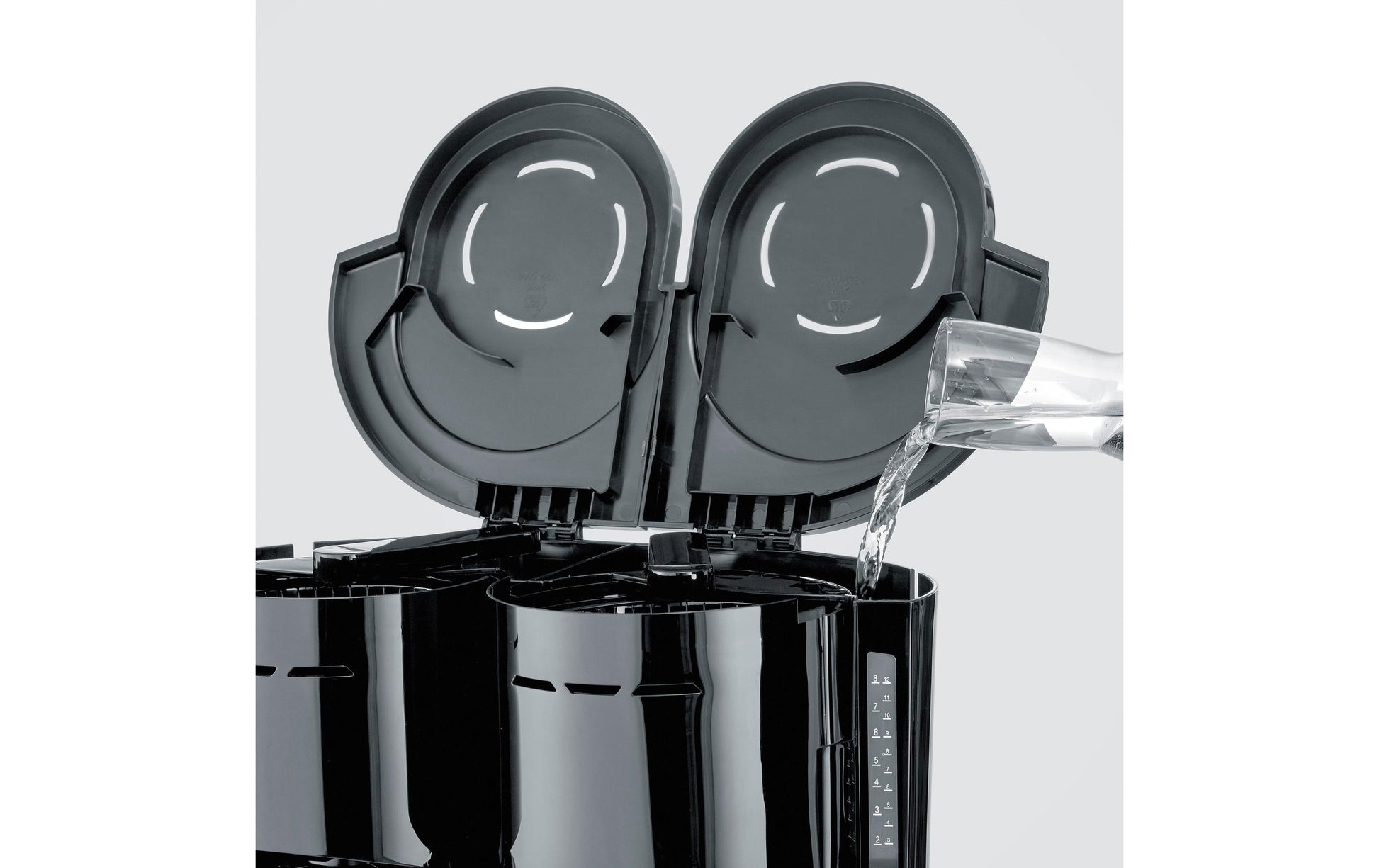 Severin KA9315 Filterkaffeemaschine – 8 Tassen, 1 l, Karaffe, Schwarz
