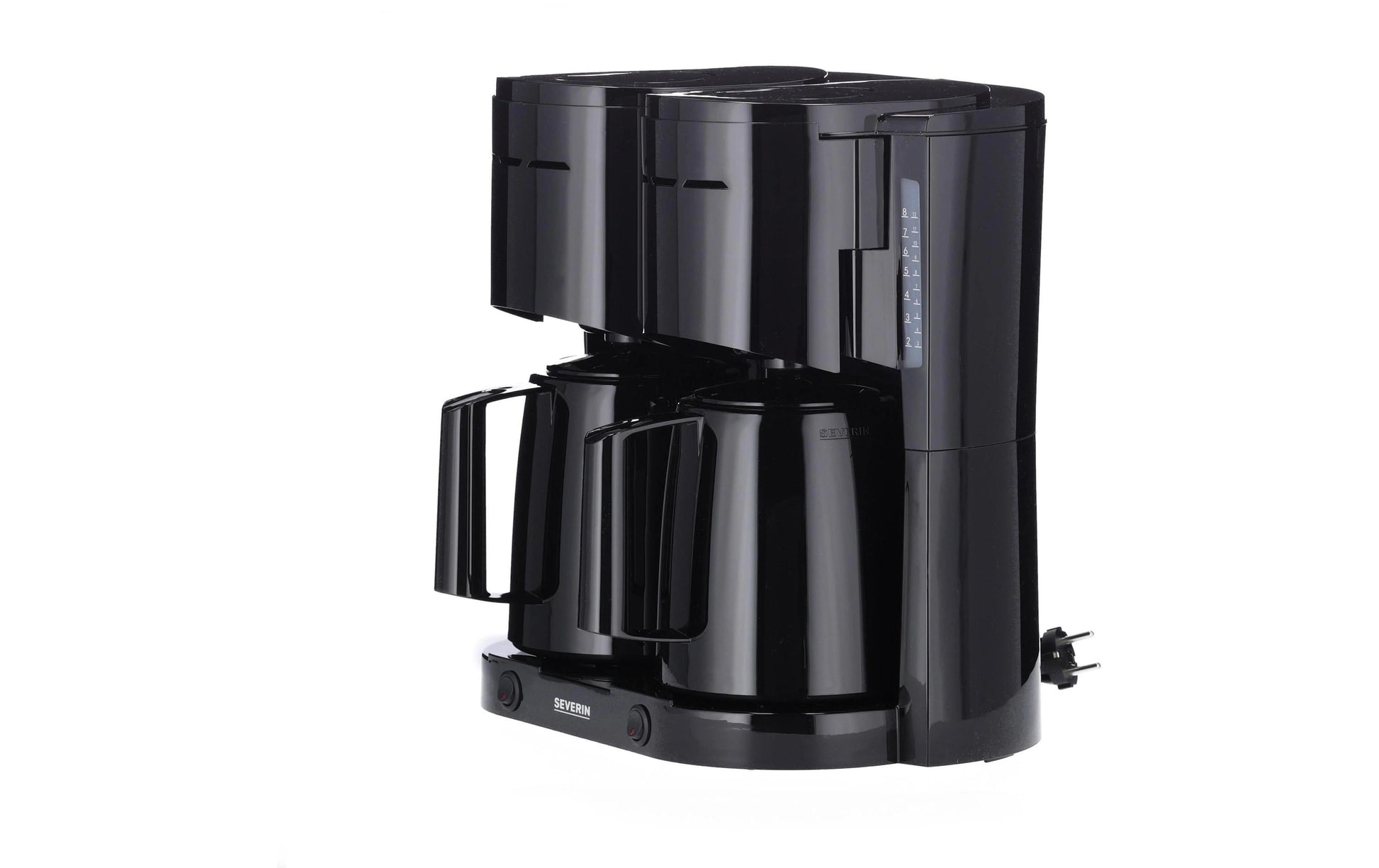 Severin KA9315 Filterkaffeemaschine – 8 Tassen, 1 l, Karaffe, Schwarz