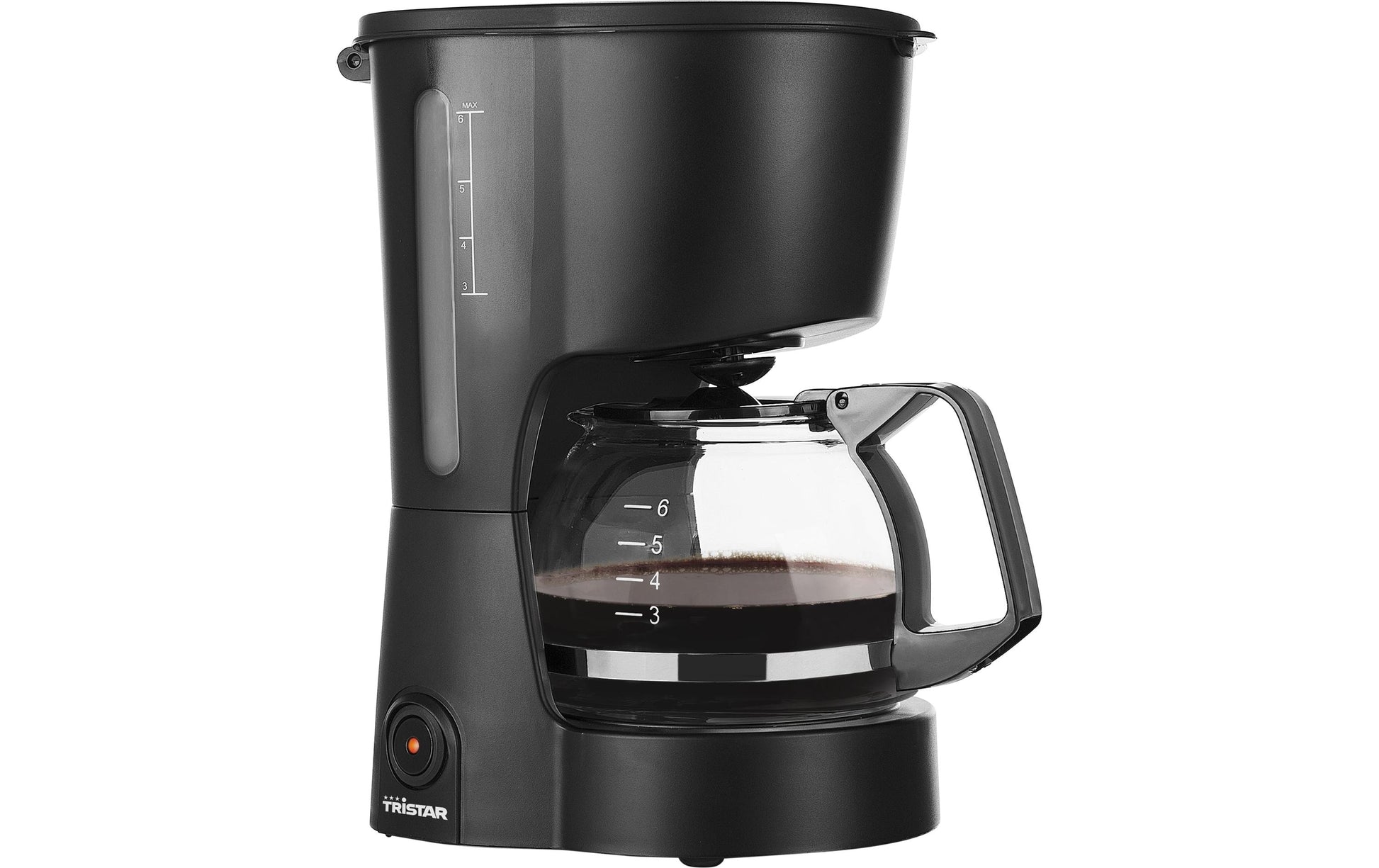 Tristar CM-1246 Filterkaffeemaschine – 0,6 l, 6 Tassen, Schwarz