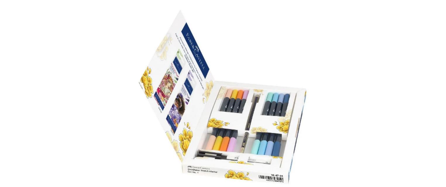 Faber-Castell Fineliner – 14-teiliges Set 0,6 mm – sortiert