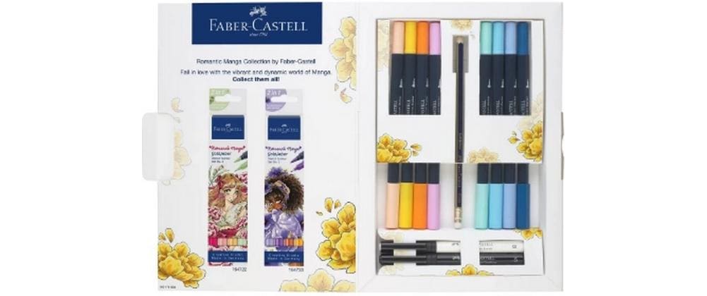 Faber-Castell Fineliner – 14-teiliges Set 0,6 mm – sortiert