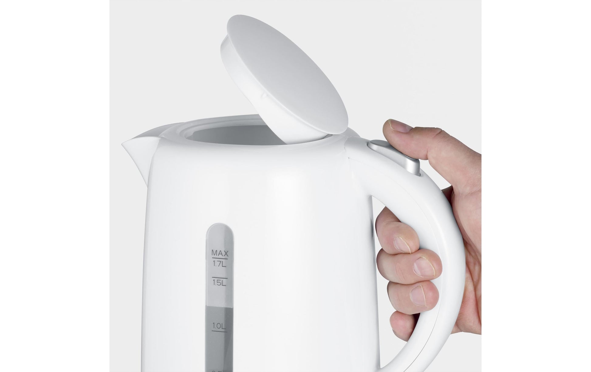 Severin Wasserkocher – 1,7 l, Kunststoff, Weiss, WK4325