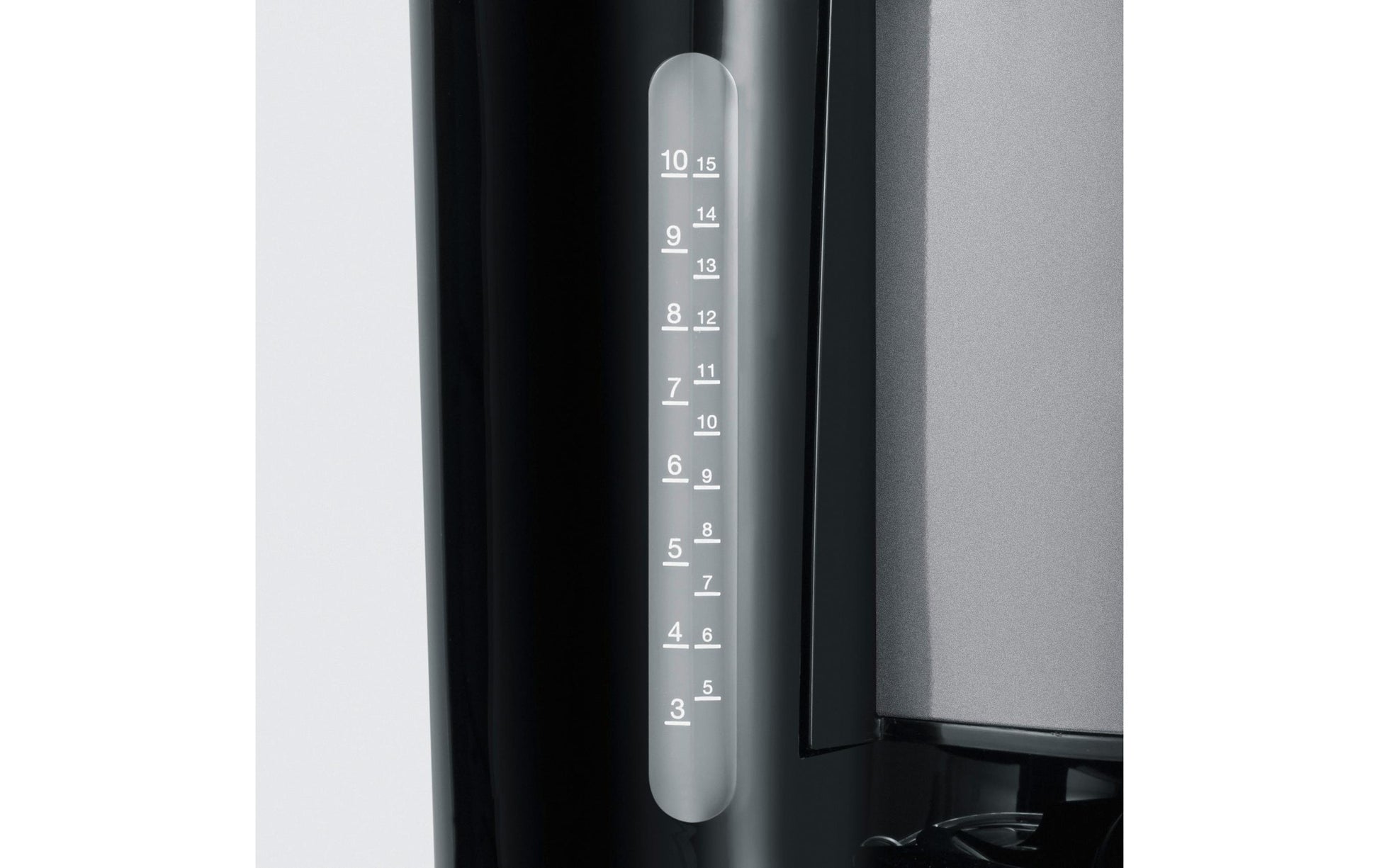 Severin KA9572 Filterkaffeemaschine – 10 Tassen, 1,2 l, Karaffe, Schwarz/Silber, 23,5 × 33,8 × 27 cm