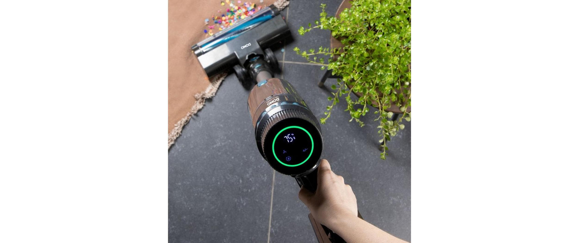 Domo Akkusauger DO244SV – 60 min, 0,8 l, Akkubetrieb, 30 V